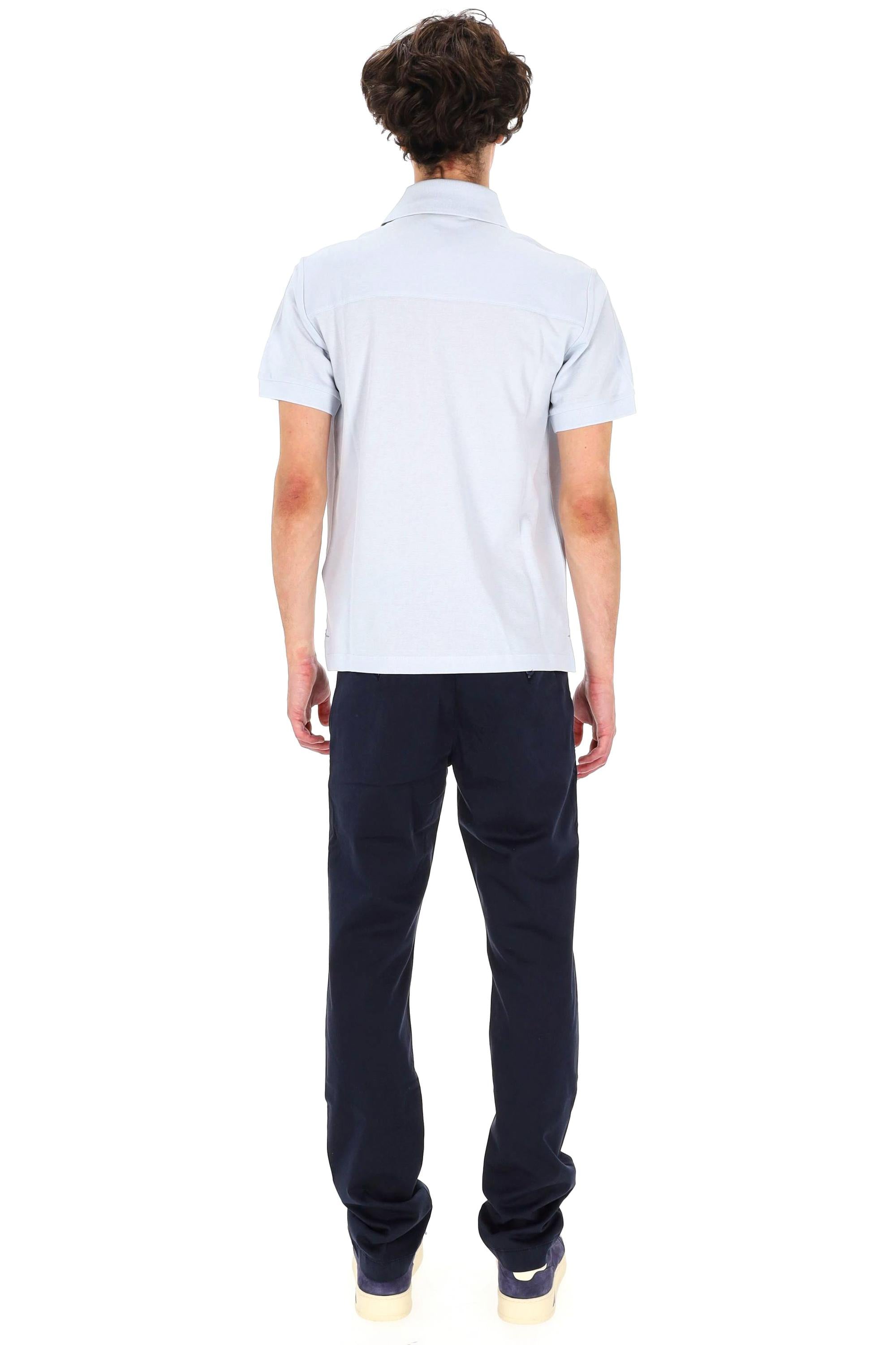 Jacob Cohen Polo in piquet di cotone comn bottoni coperti 80033-001-M4565/2 X75