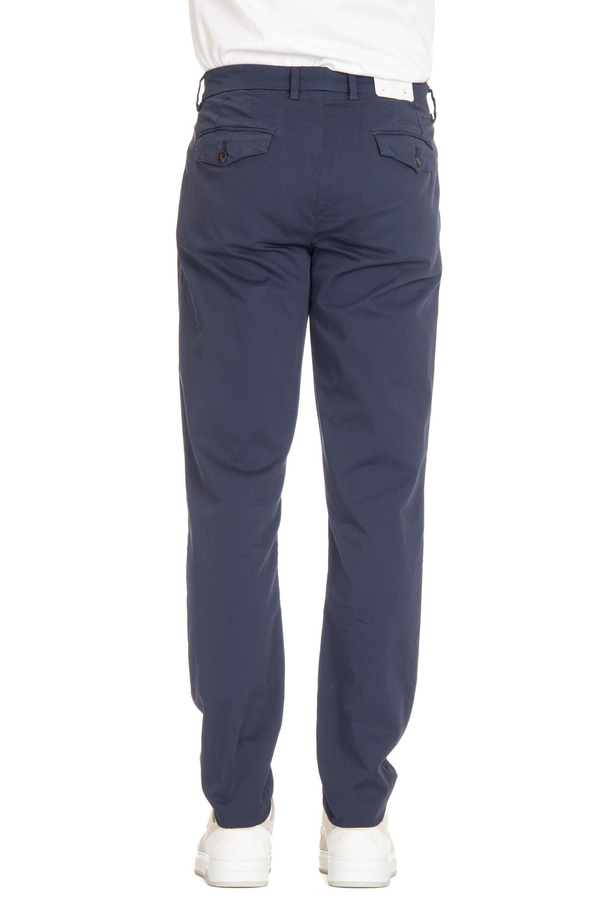 Eleventy Pantalone in cotone light con regolazioni in vita I70PANH02 TET0G002/2 19