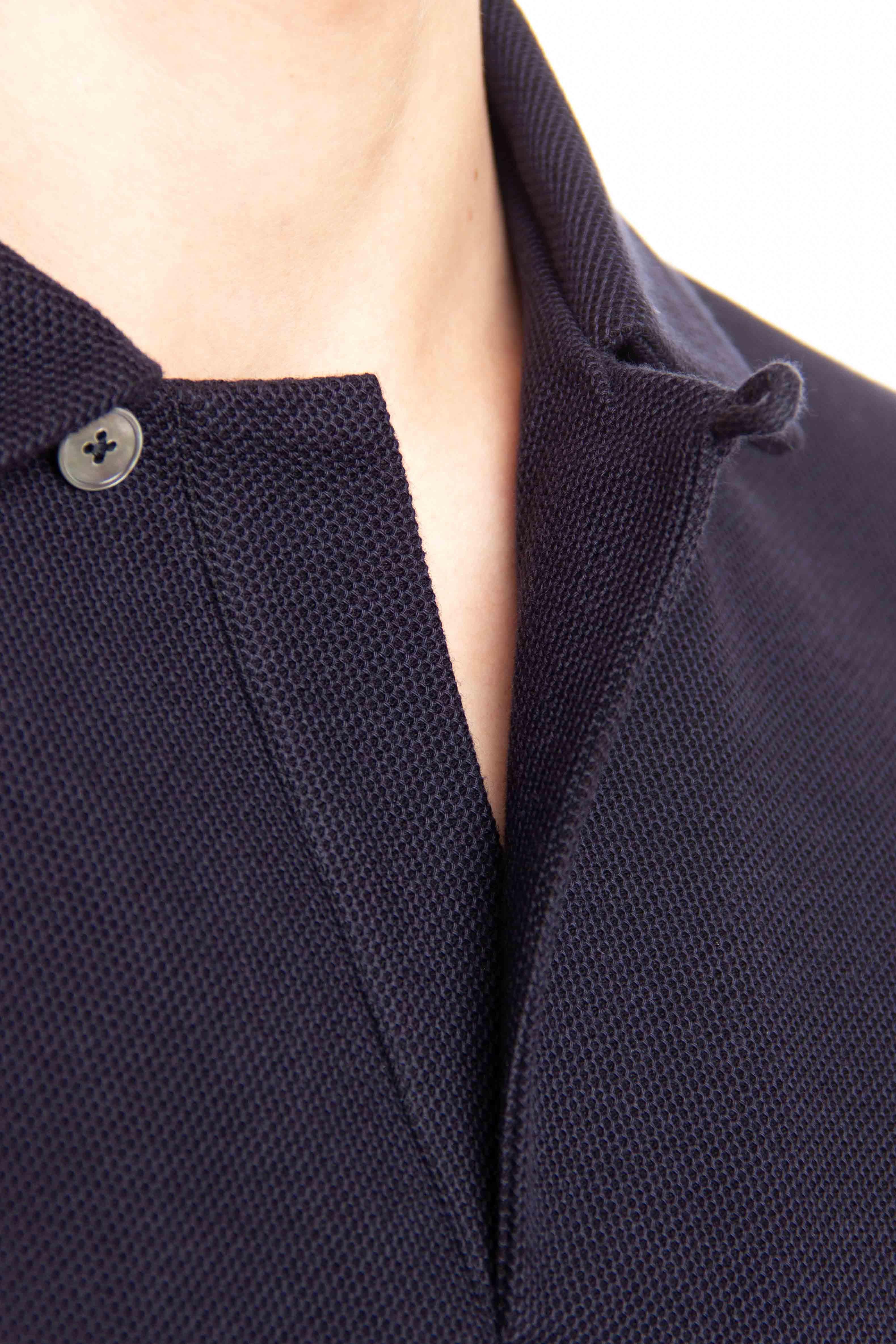 Zegna Polo in piquet di cotone UD321 A7-D781 B09