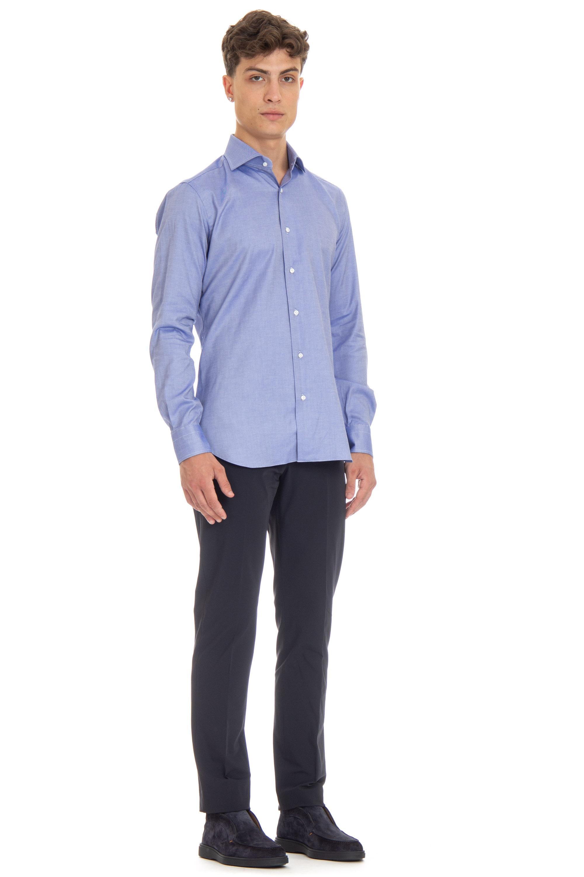 Barba Camicia sartoriale in royal oxford Etichetta Nera I1U13P0144096.U 0003