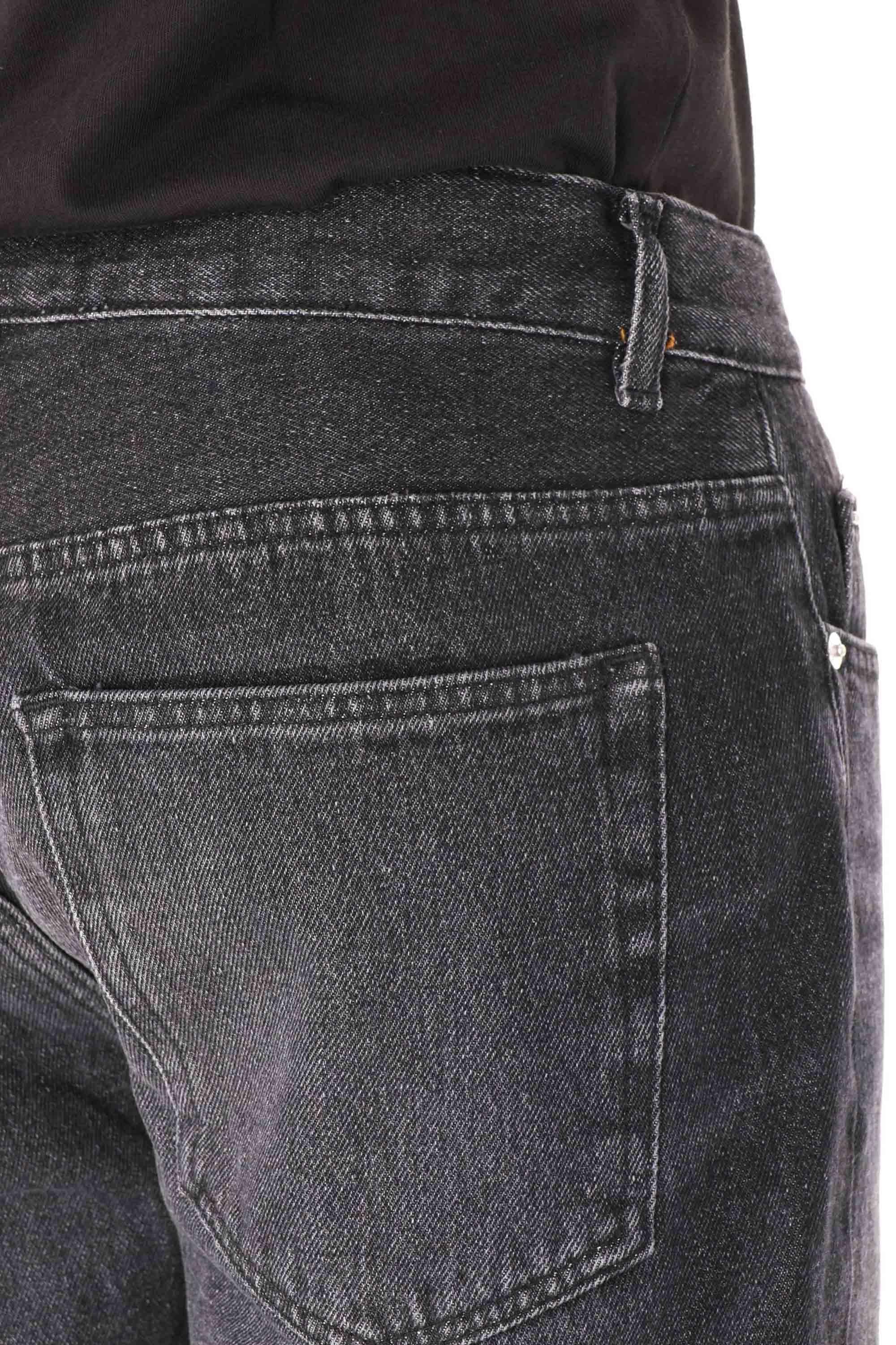 A.P.C. Jeans noir modello Rescue COHJX-H09010 LZA-FAUX NOIR