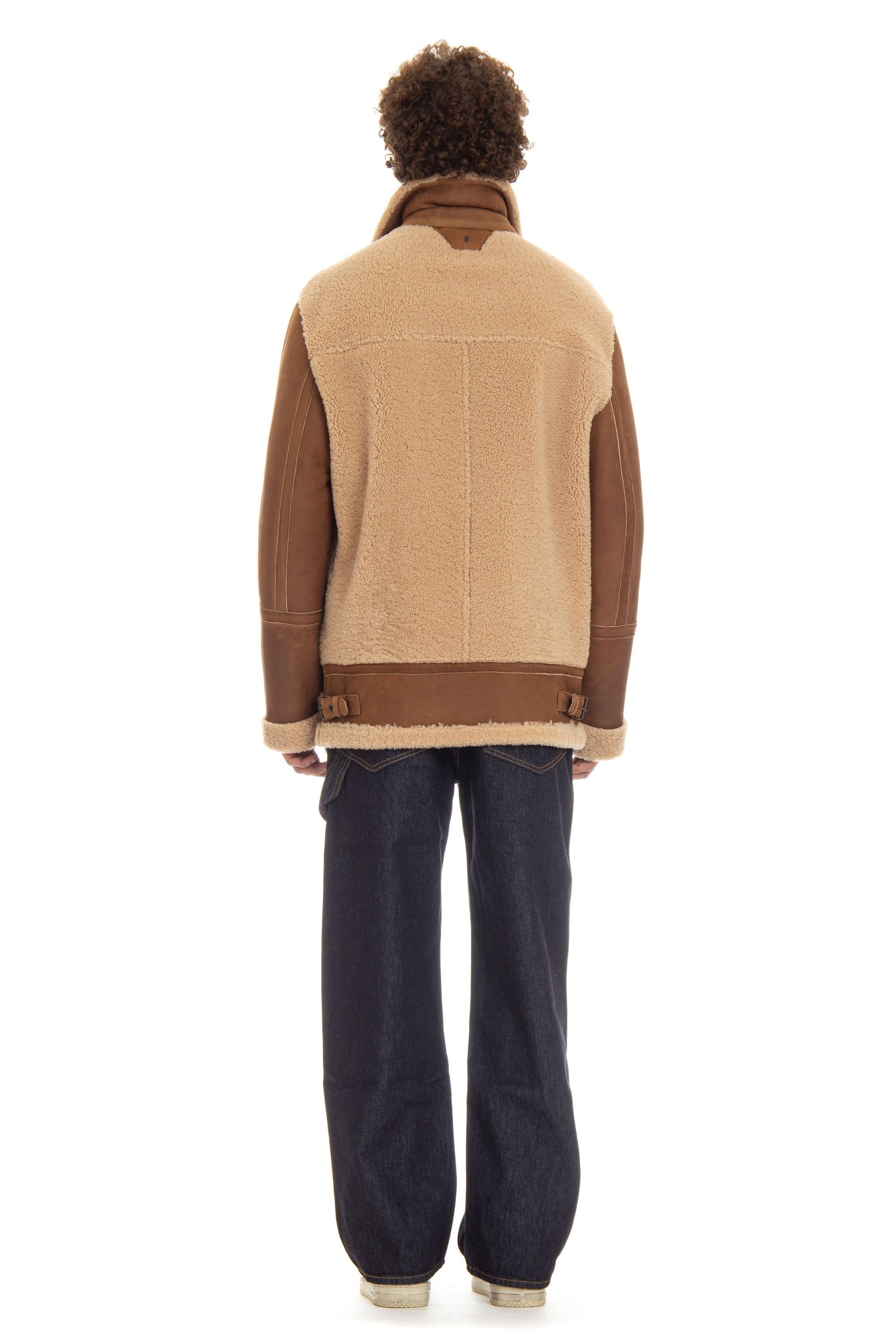 Giubbotto in montone 47551-U CAMEL Salvatore Santoro