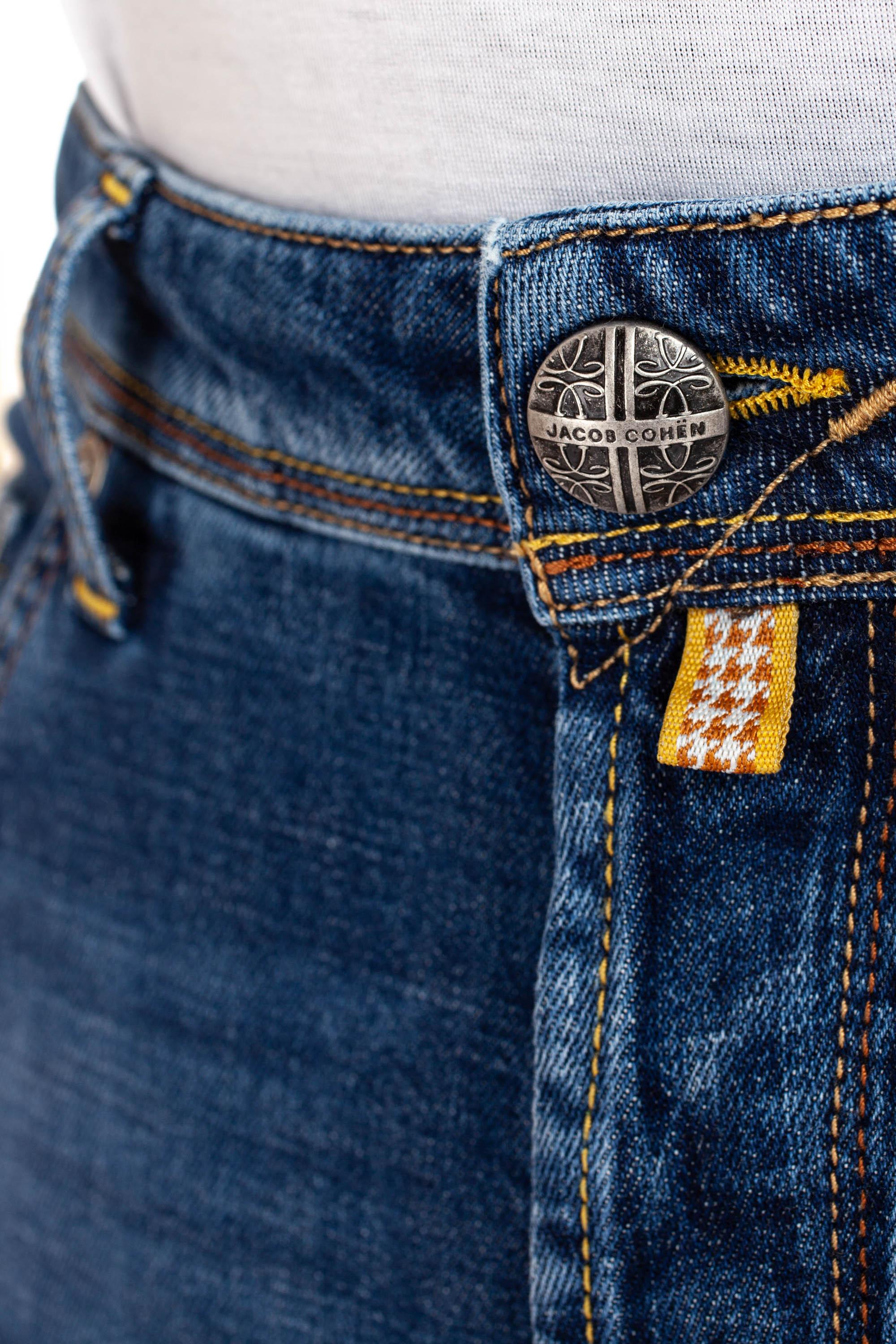 Jeans etichetta geometrica multicolor Scott fit M15 39 S3736 SCOTT 729D Jacob Cohen