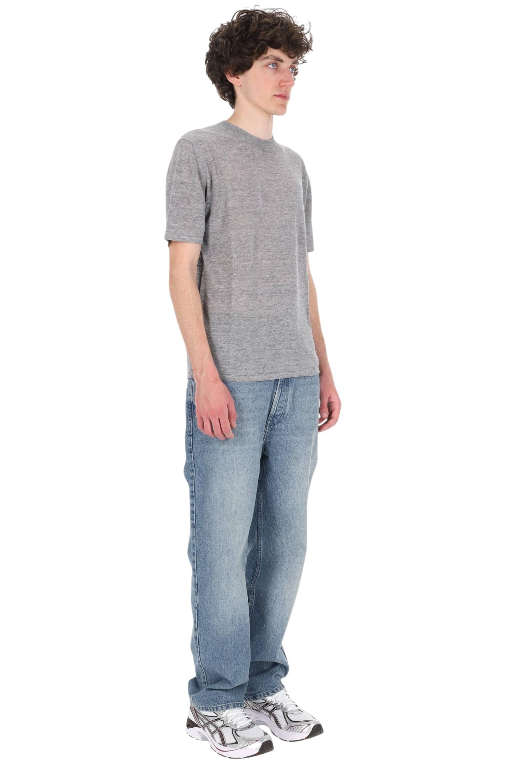 Roberto Collina T-shirt melange in lino-cotone MYA19021/3 18