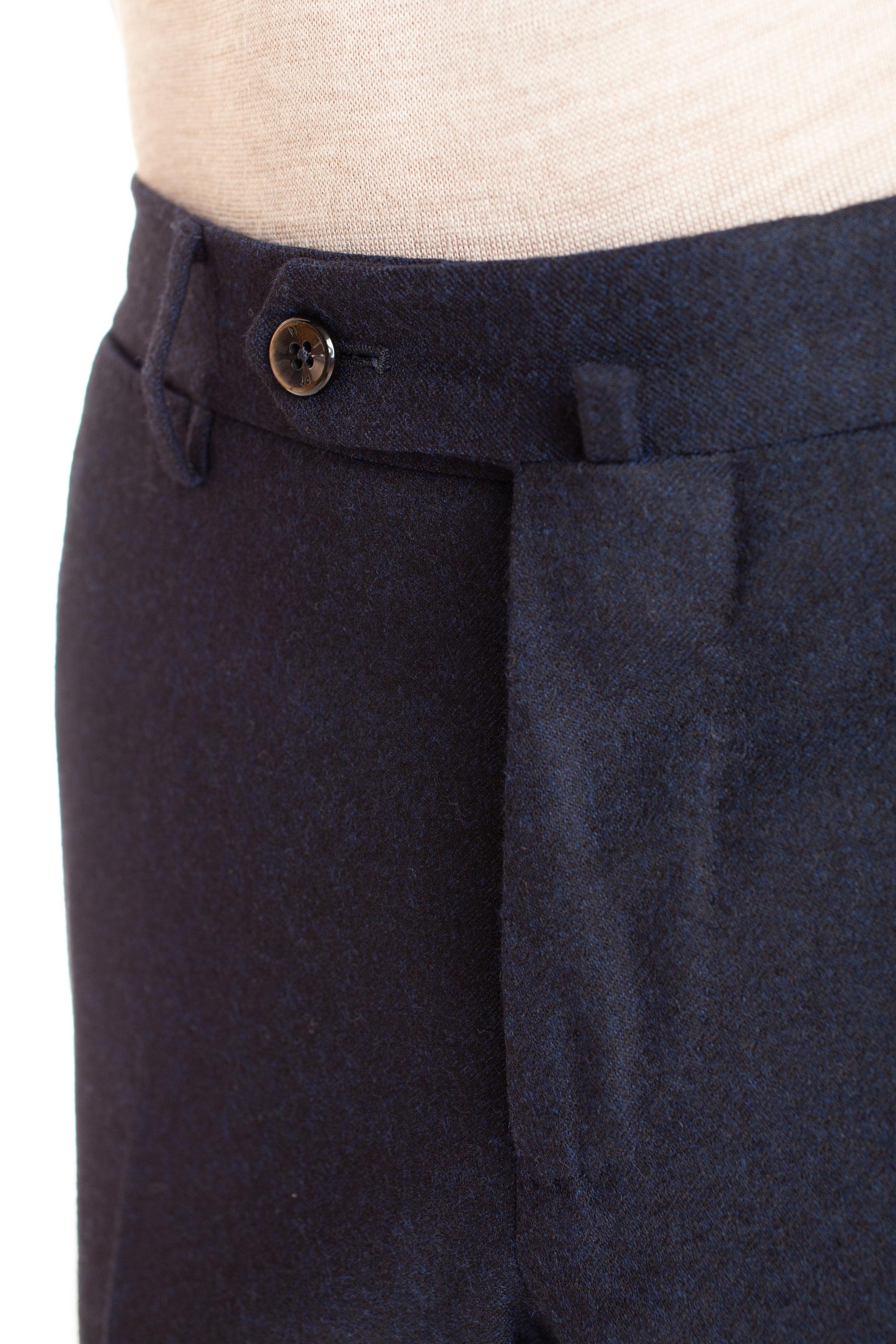 Pantalone in lana super 130's Slim fit fronte piatto VF01Z00CL1 FN13 0360 PT Torino