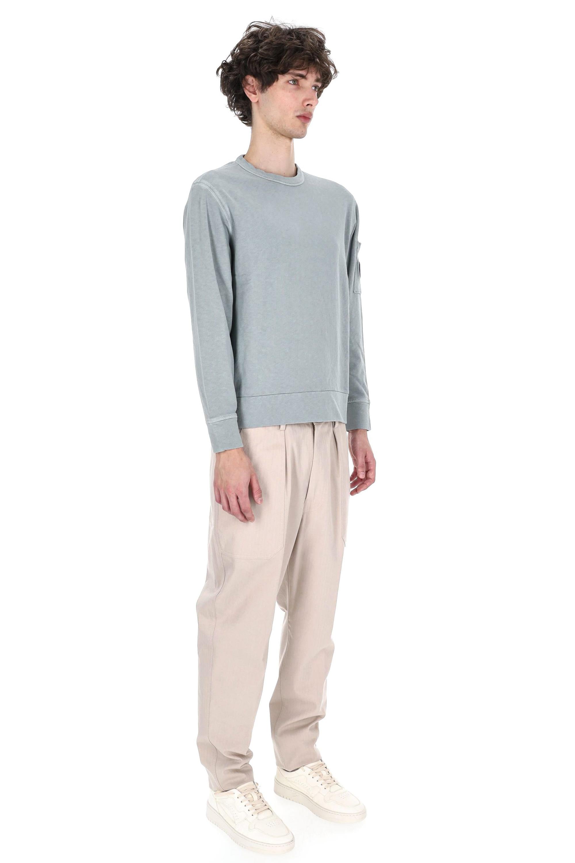 CP Company Maglia girocollo in cotone malfilé 20CMSS207A 110337O/2 904