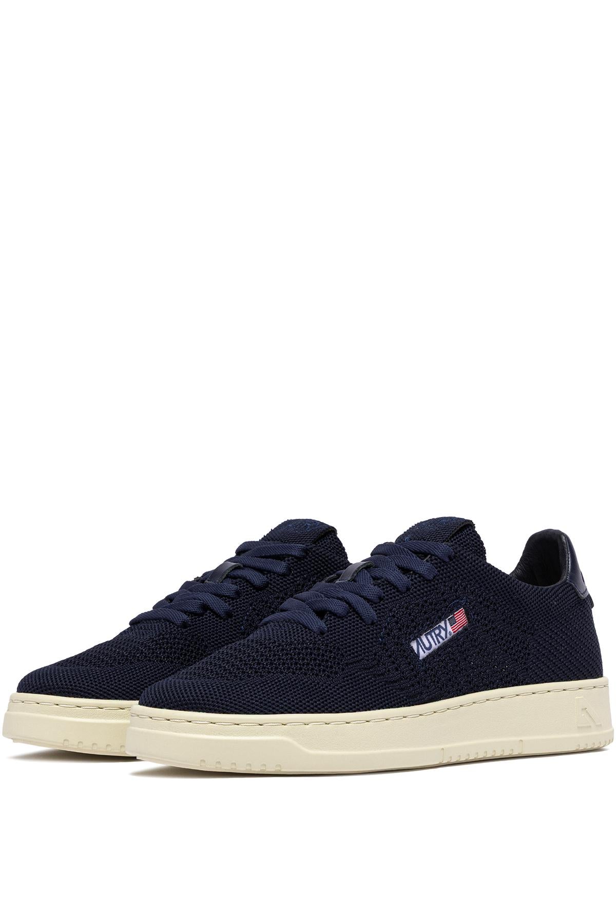 Autry Sneaker donna Medalist Easeknit in maglia EKLW KN25 SPACEBLUE