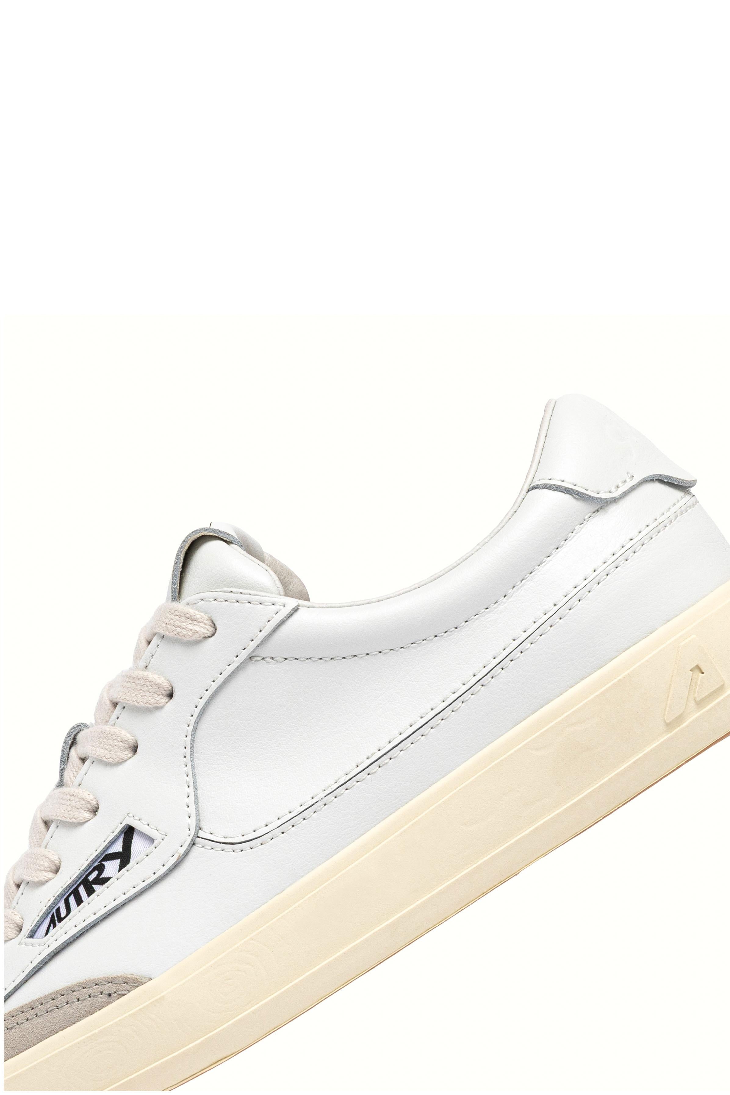 Autry Sneaker donna Windscape in pelle con talloncino bianco SCLW UK01 WHT/WHT