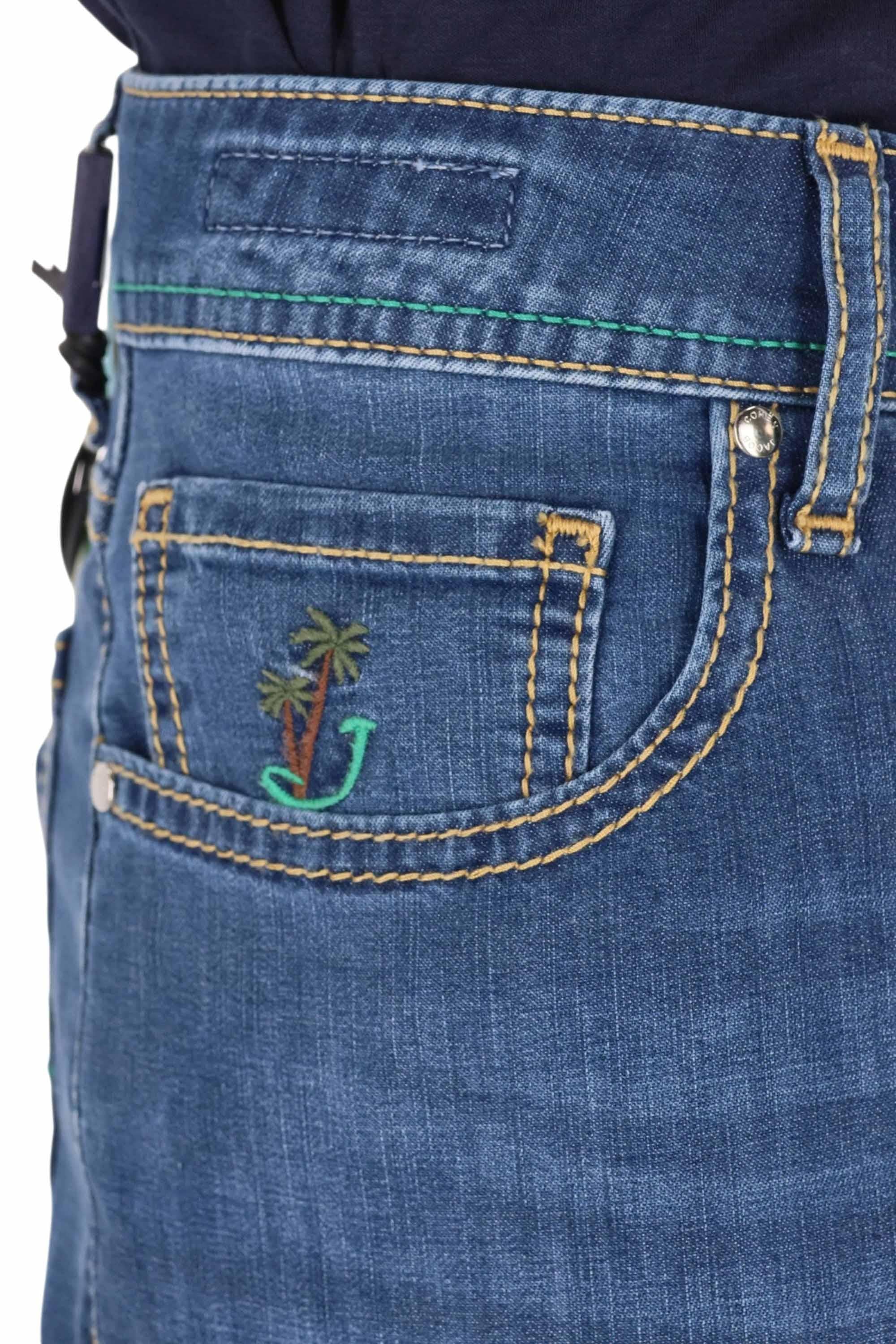 Jacob Cohen Jeans in cotone stretch Bard fit linea Resort QR004-R03-S3735 200D