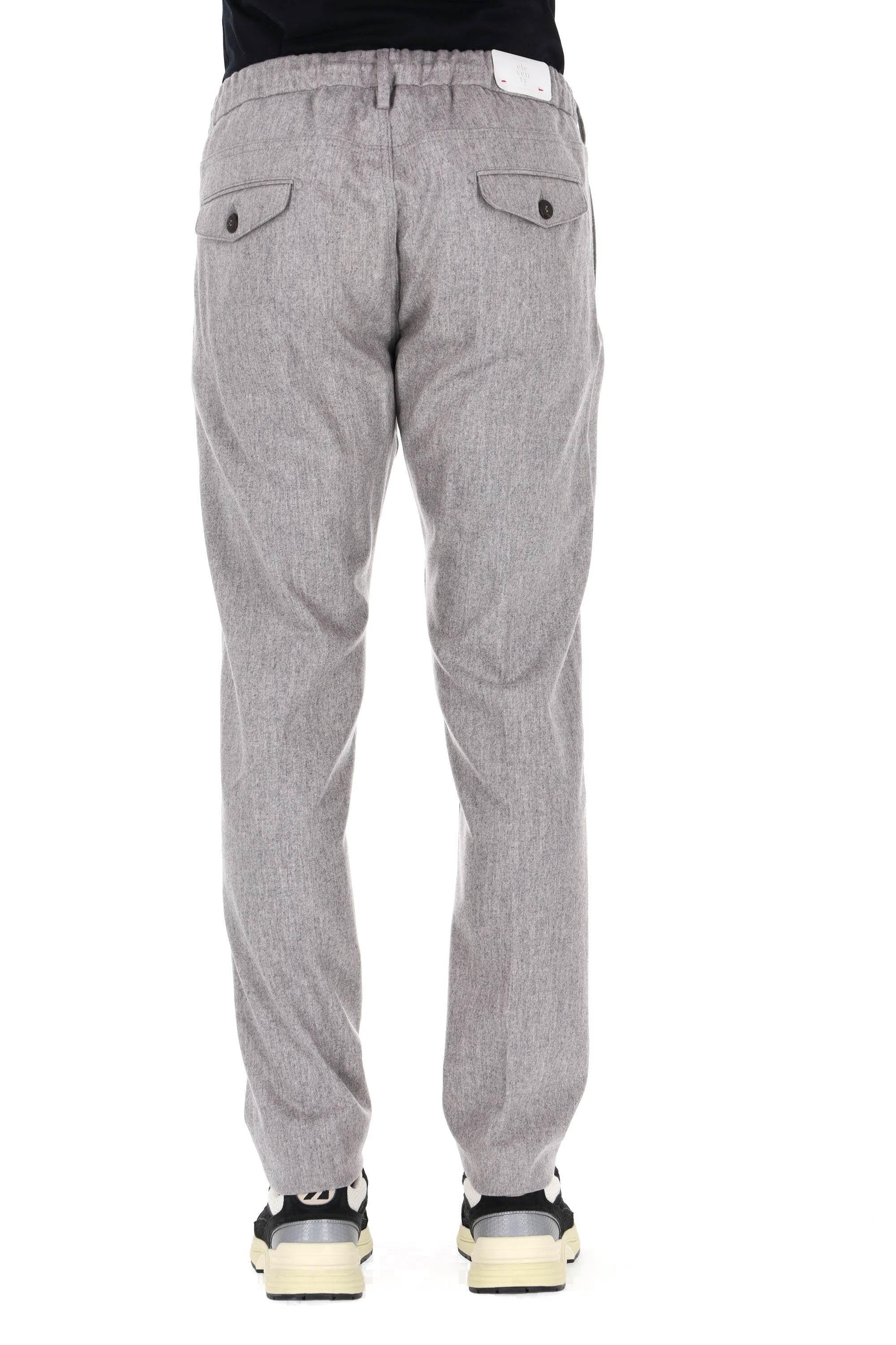 Eleventy Pantalone jogger in flanella di lana-cashmere X75PANB21-TES0H027 13