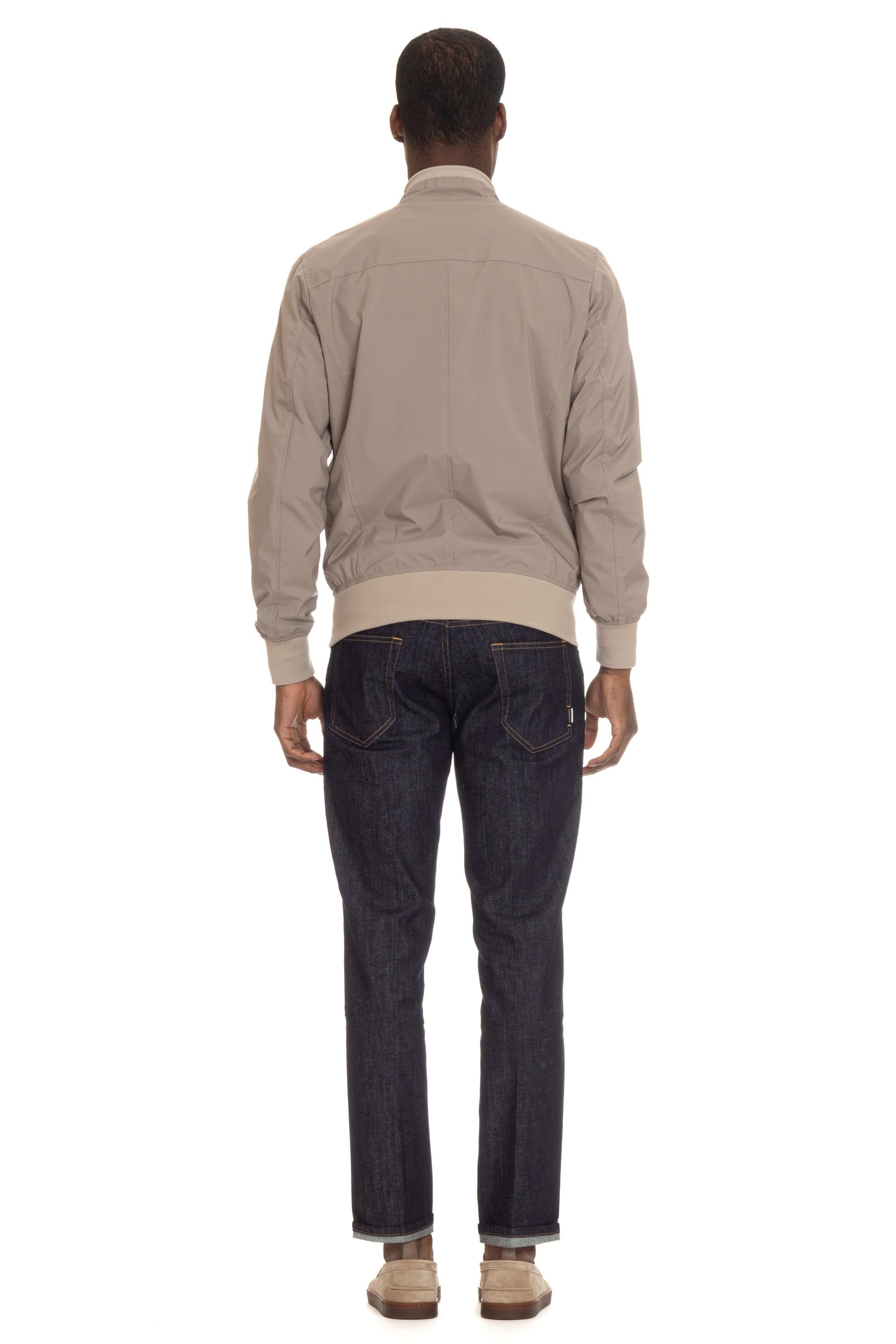 Giubbino bomber in nylon stretch superlight 41150 0002 Barba