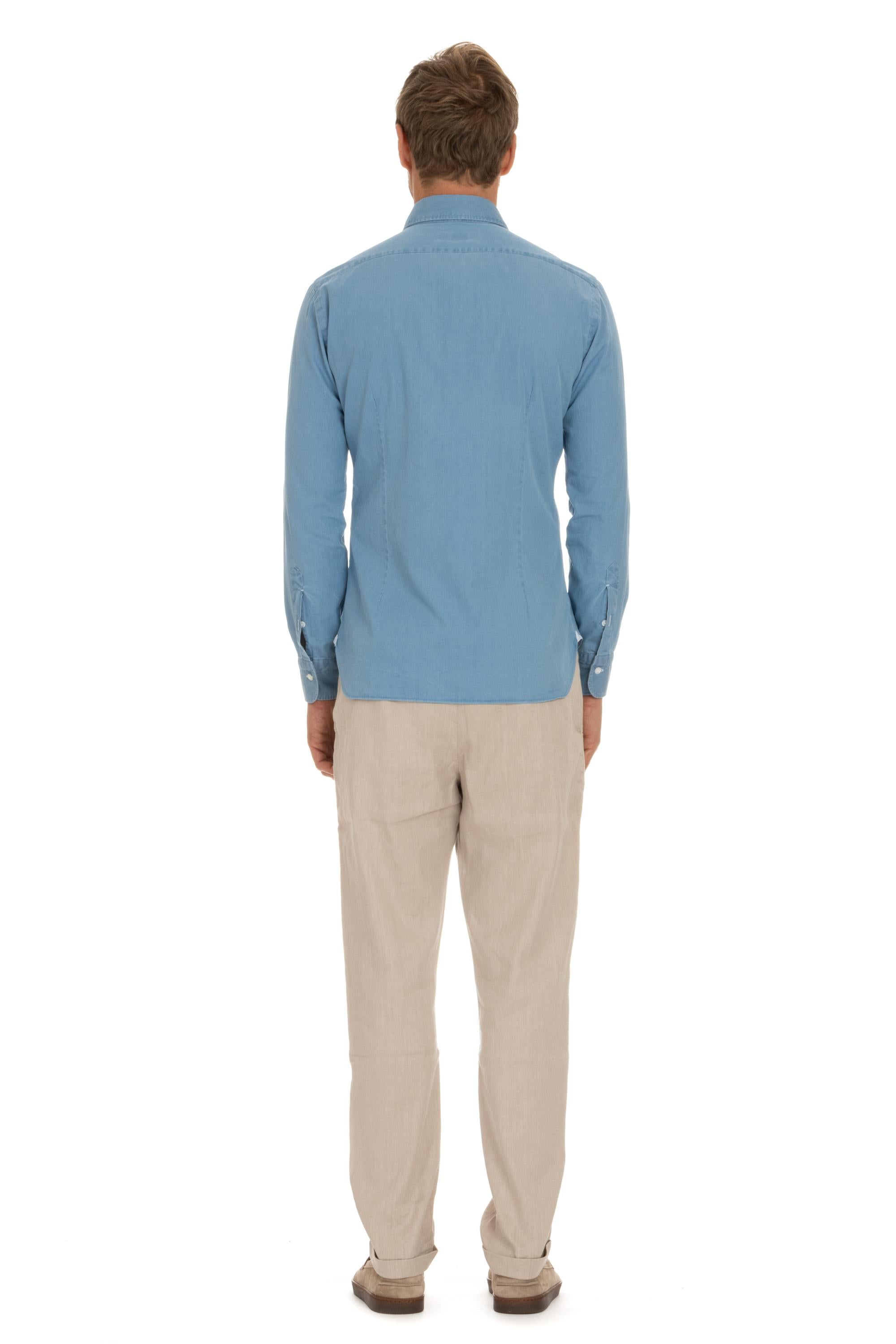 Barba Camicia in denim candeggiato linea Dandylife LIU13P0140002.U 0001