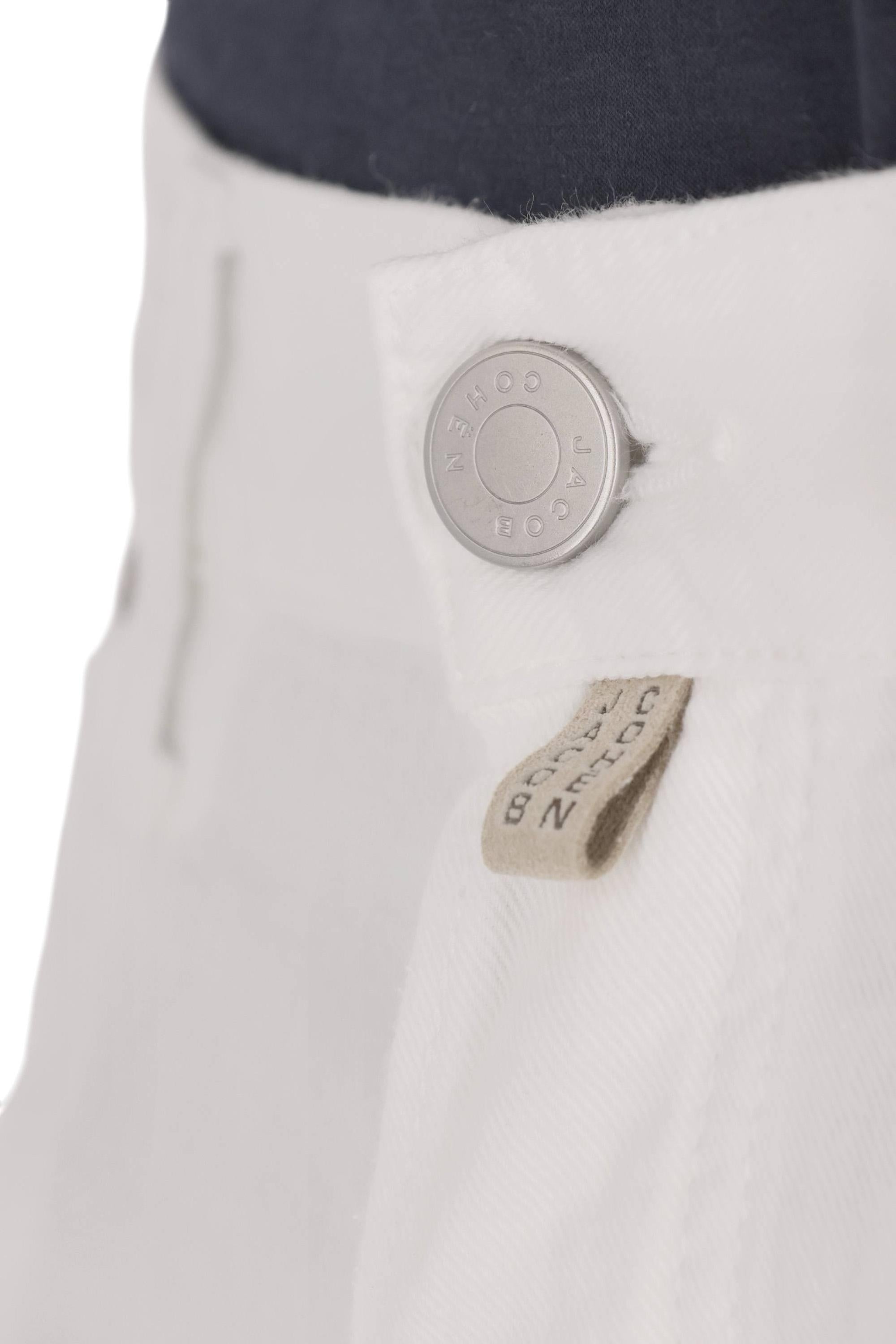 Jacob Cohen Jeans in puro cotone etichetta pelle Edo fit QE031-036-T864A A00