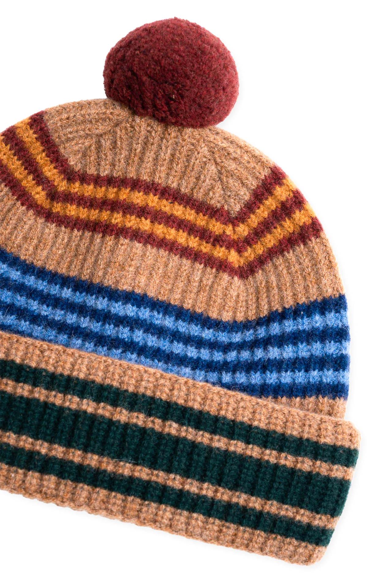 Howlin' Beanie in lana con pon pon SLOW HAT/2 NUTS