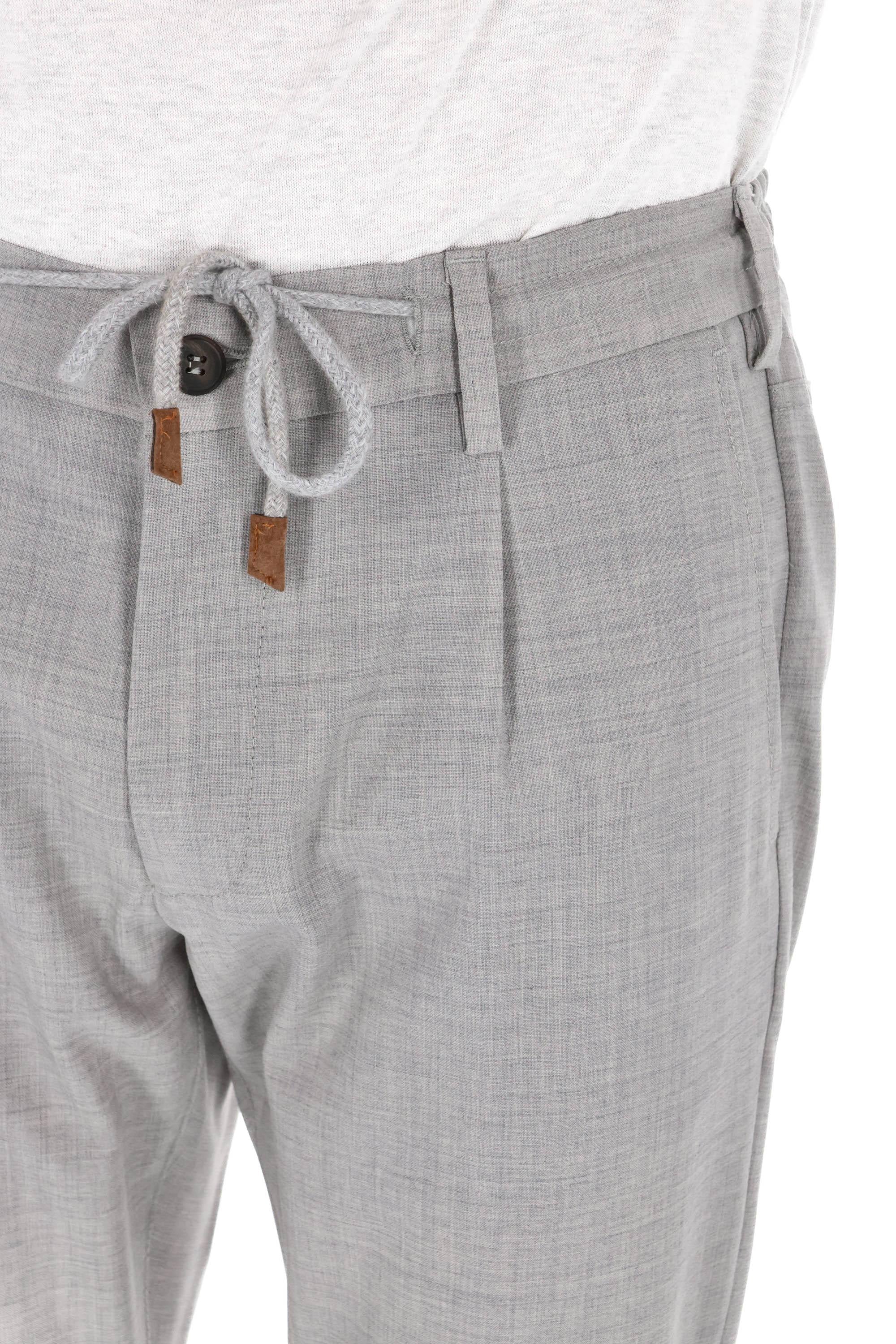 Eleventy Pantalone jogger in fresco lana X75PANB21 TES0A053 06