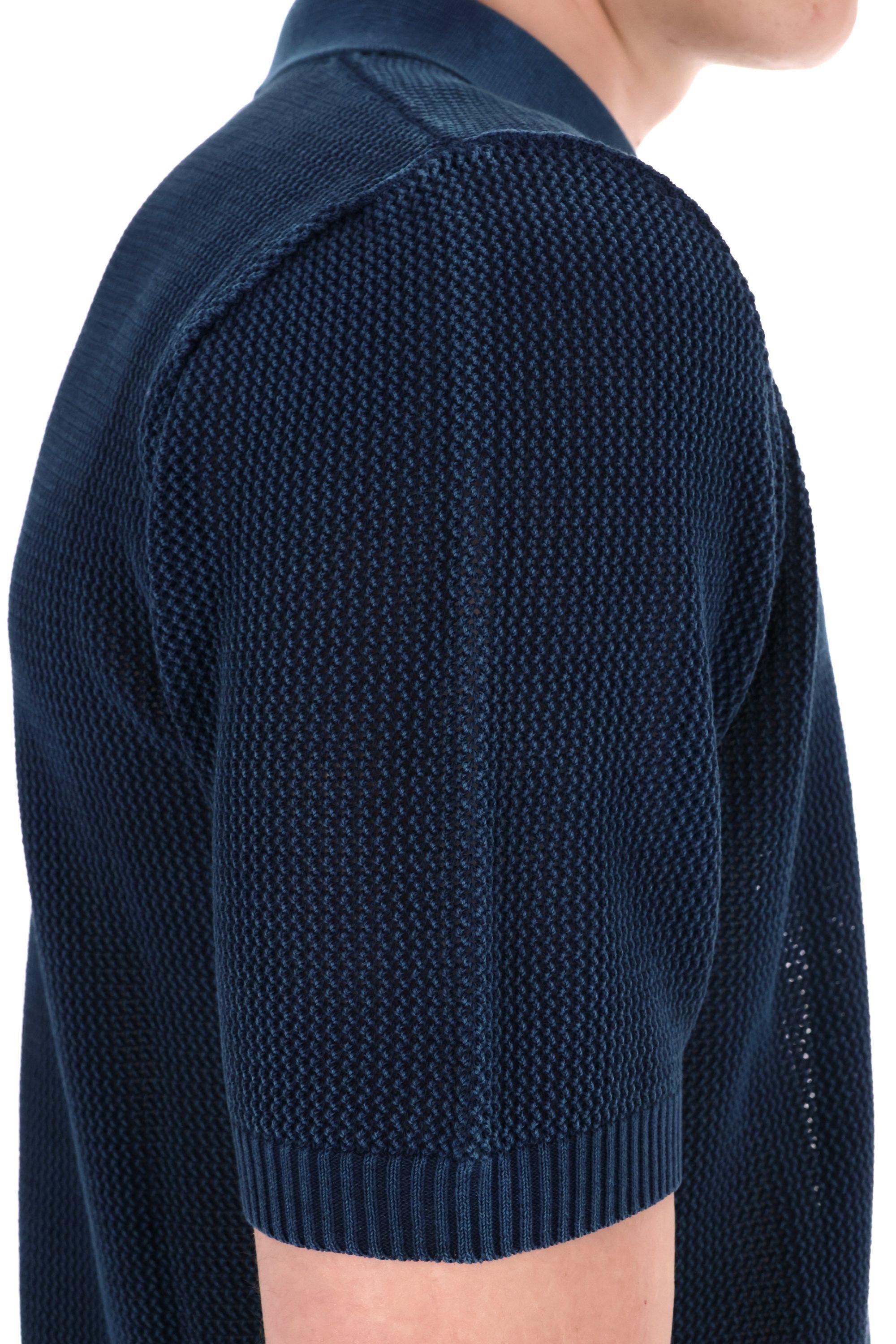 Roberto Collina Polo in cotone lavorazione a punto aperto RB12124 RB1210
