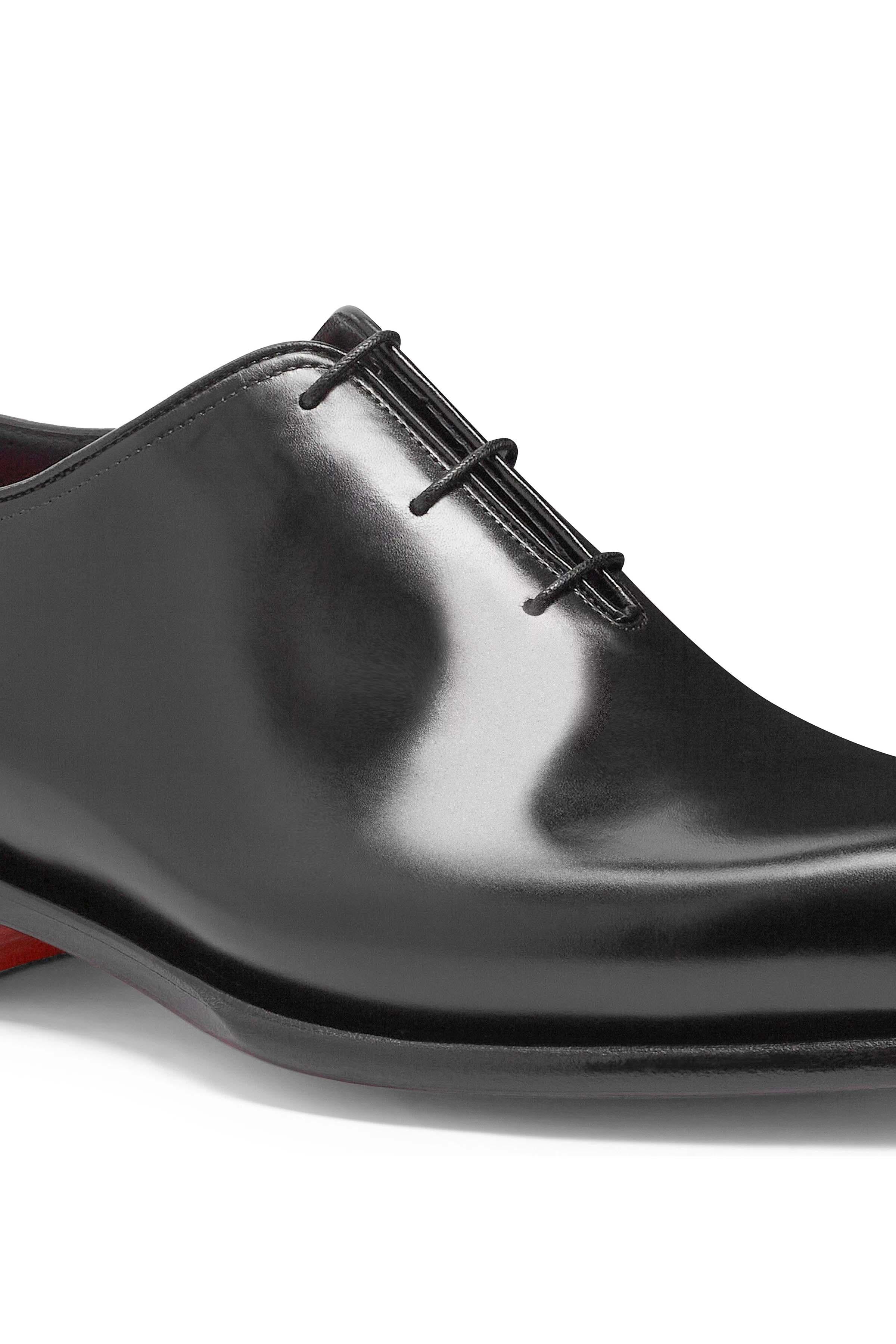 Santoni Scarpa stringata oxford in pelle anticata MCCR16229MC1HVVD N01