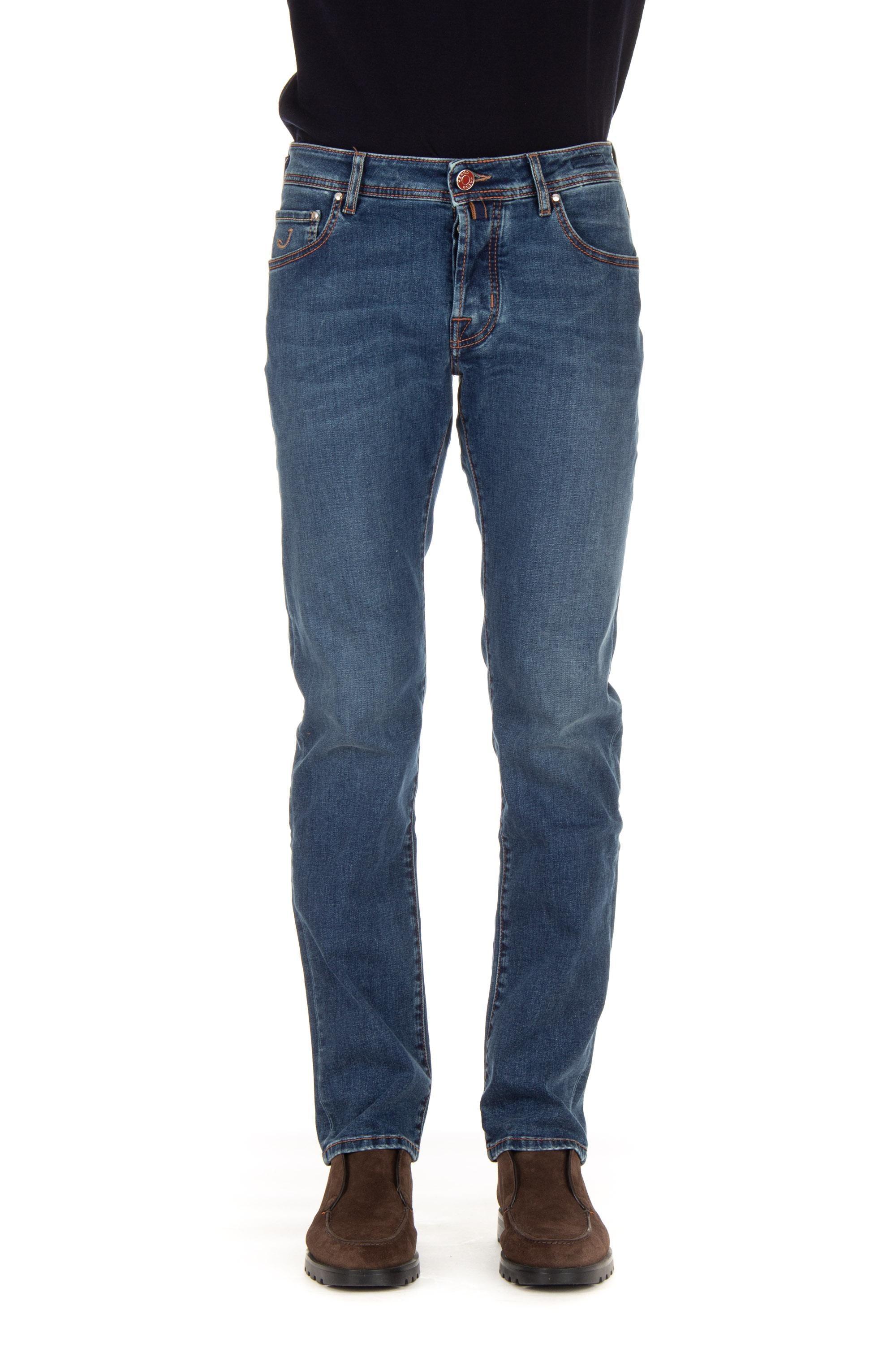 Jeans etichetta cognac nick slim fit E07 35S 3624 NICKSLIM 550D Jacob Cohen