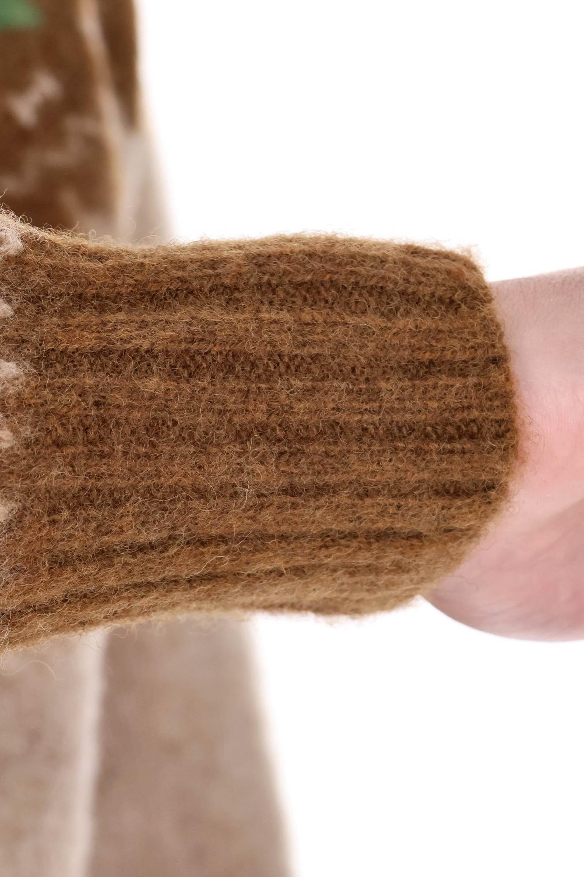 Howlin' Maglia girocollo in lana shetland disegno nordico MAGIC VOODOO NUTS