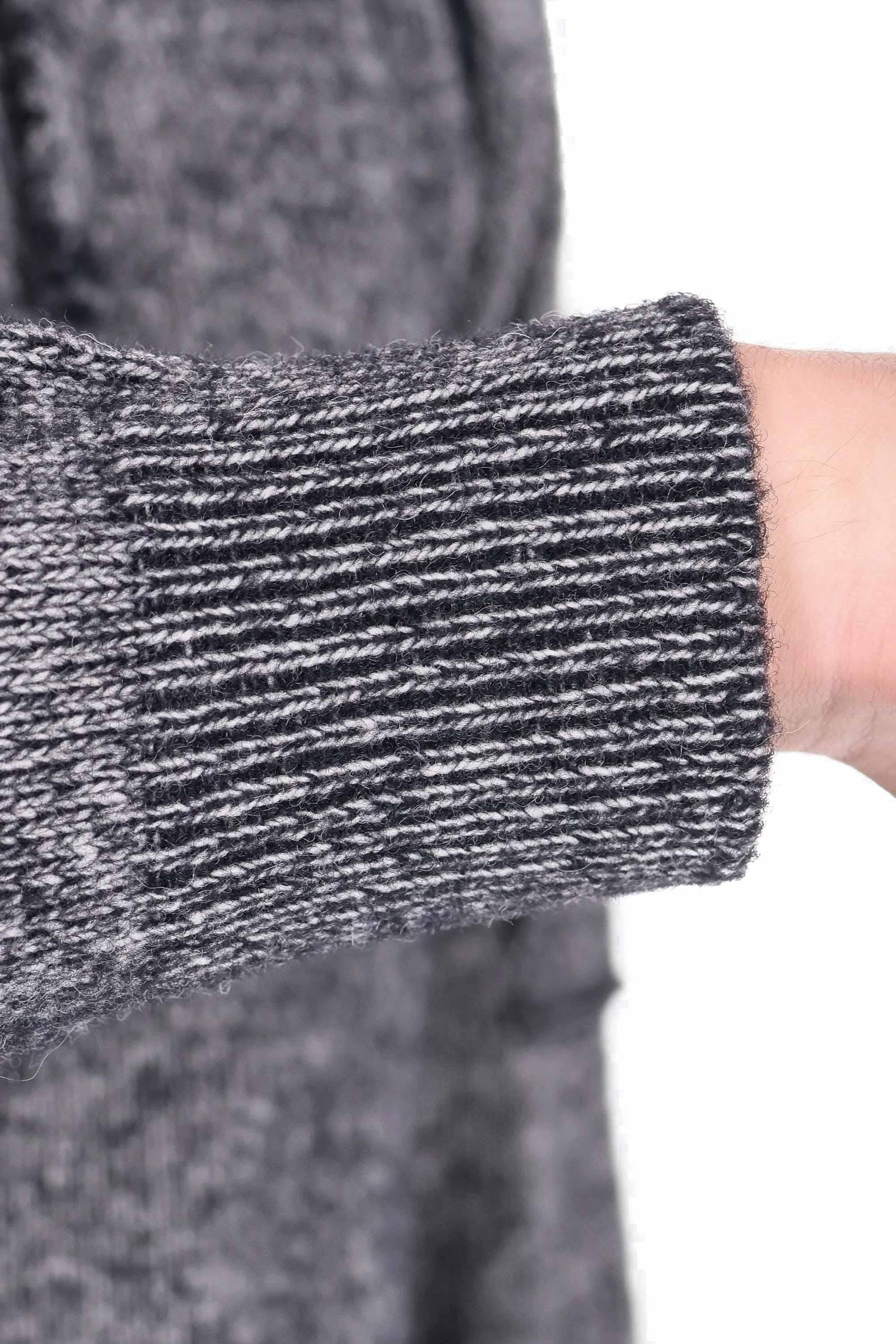 CP Company Maglia-felpa in lana moulinè con cappuccio MKN254A00-6170A/2 M97