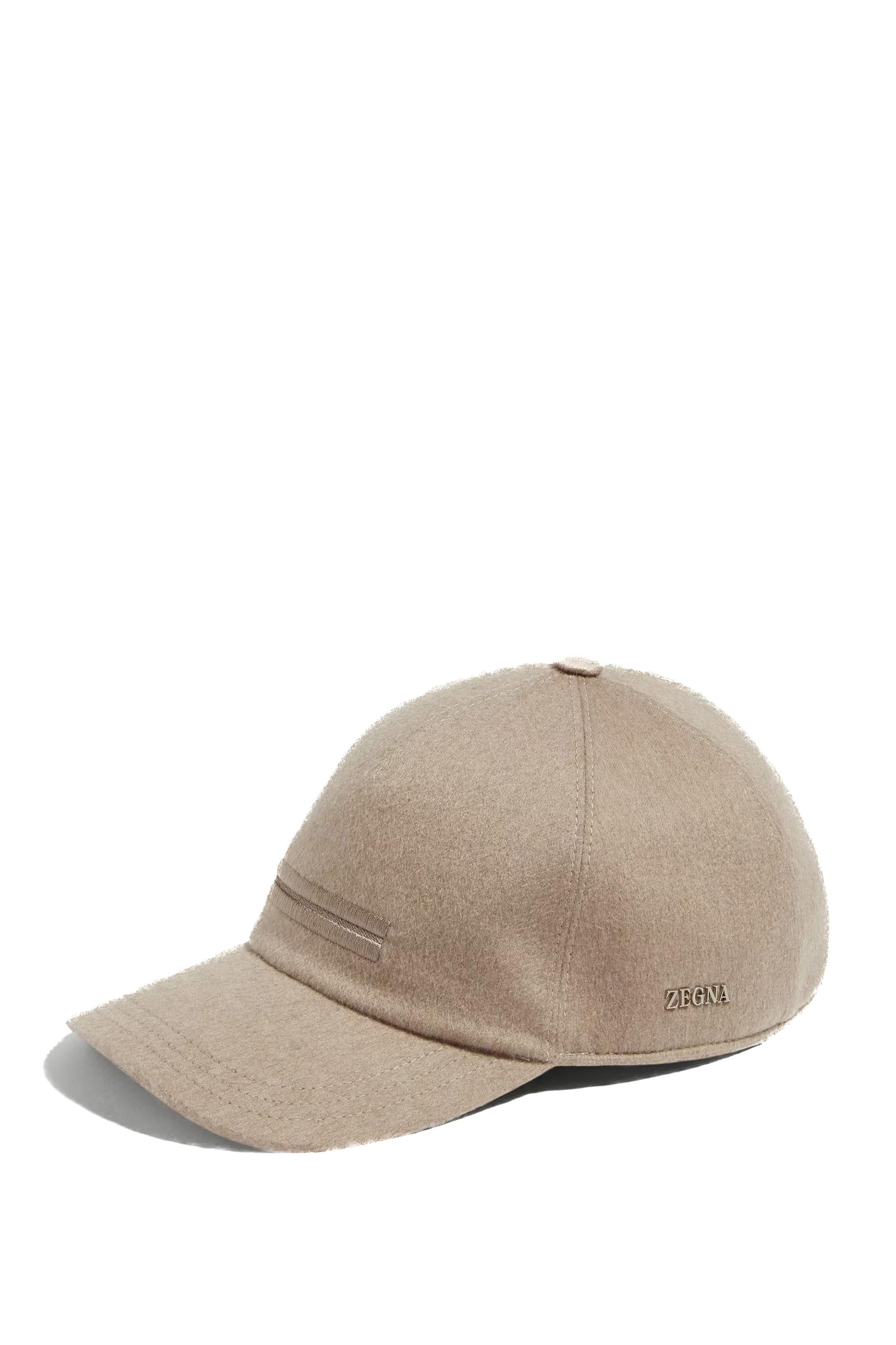 Zegna Cappello baseball in Oasi Cashmere E7I09HA8-B8D/2 BE1