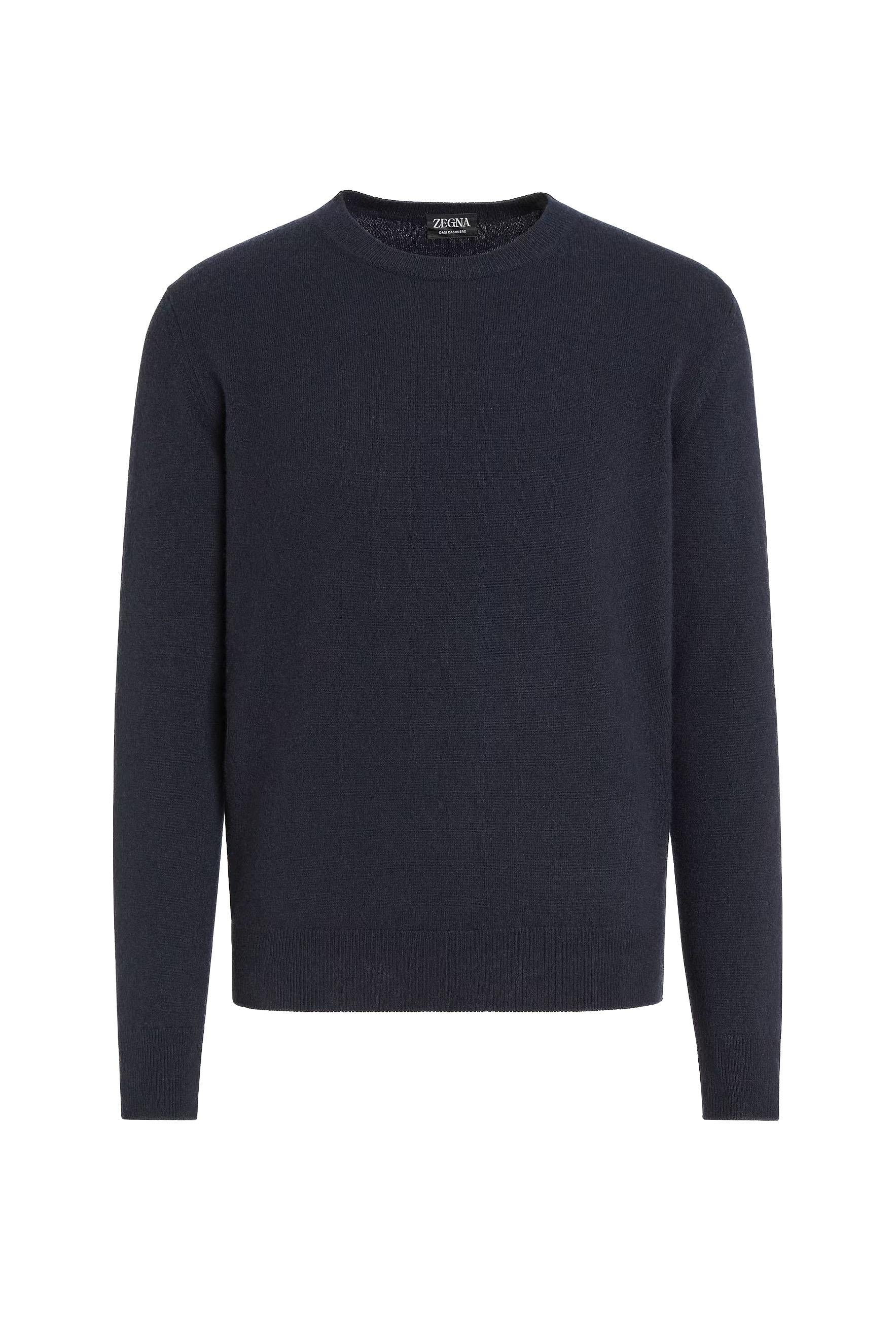 Zegna Maglia girocollo in Oasi Cashmere E8K10 110/2 B98