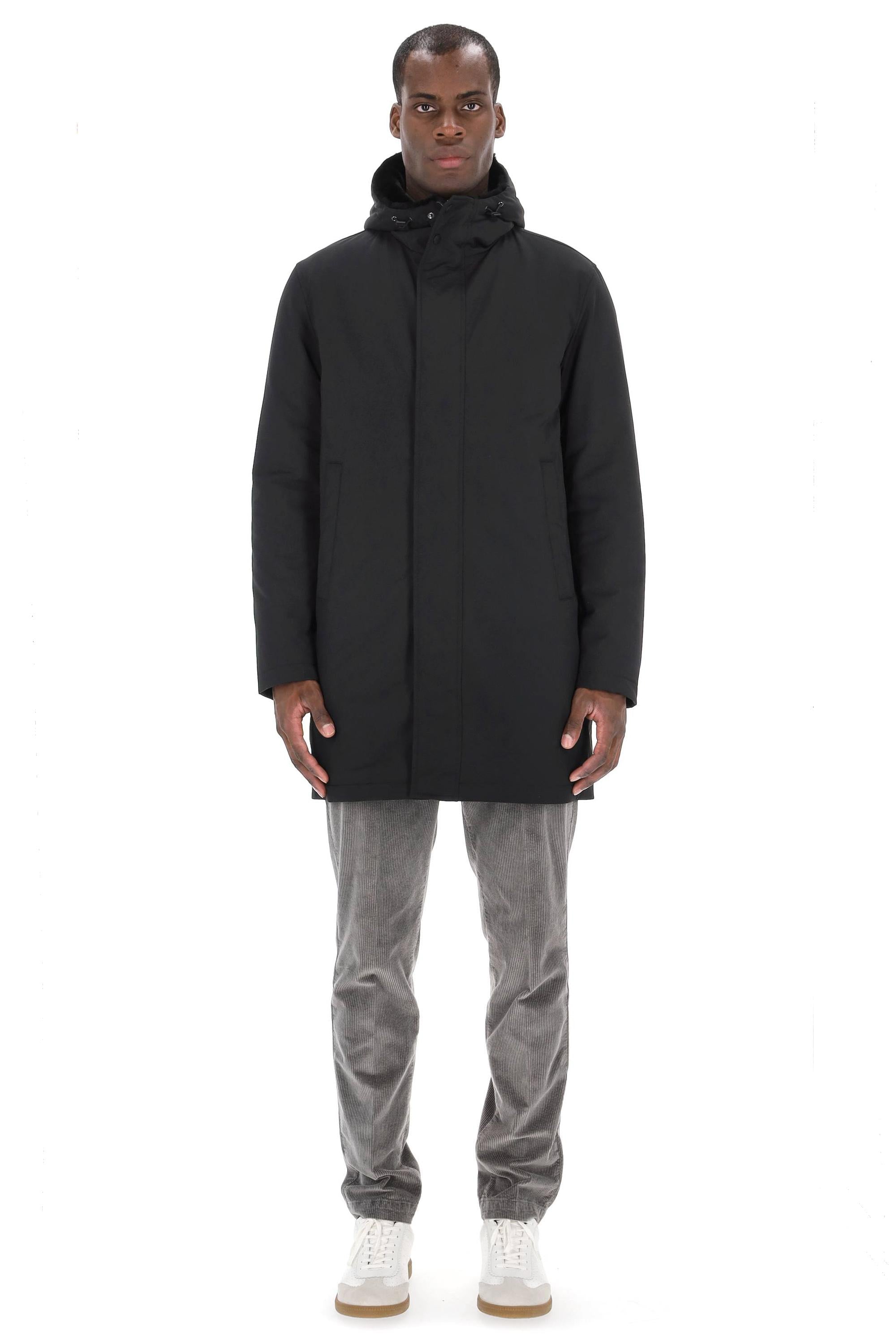 Herno Parka in nylon con interno in orsetto PA000170U-12343Z/2 9300