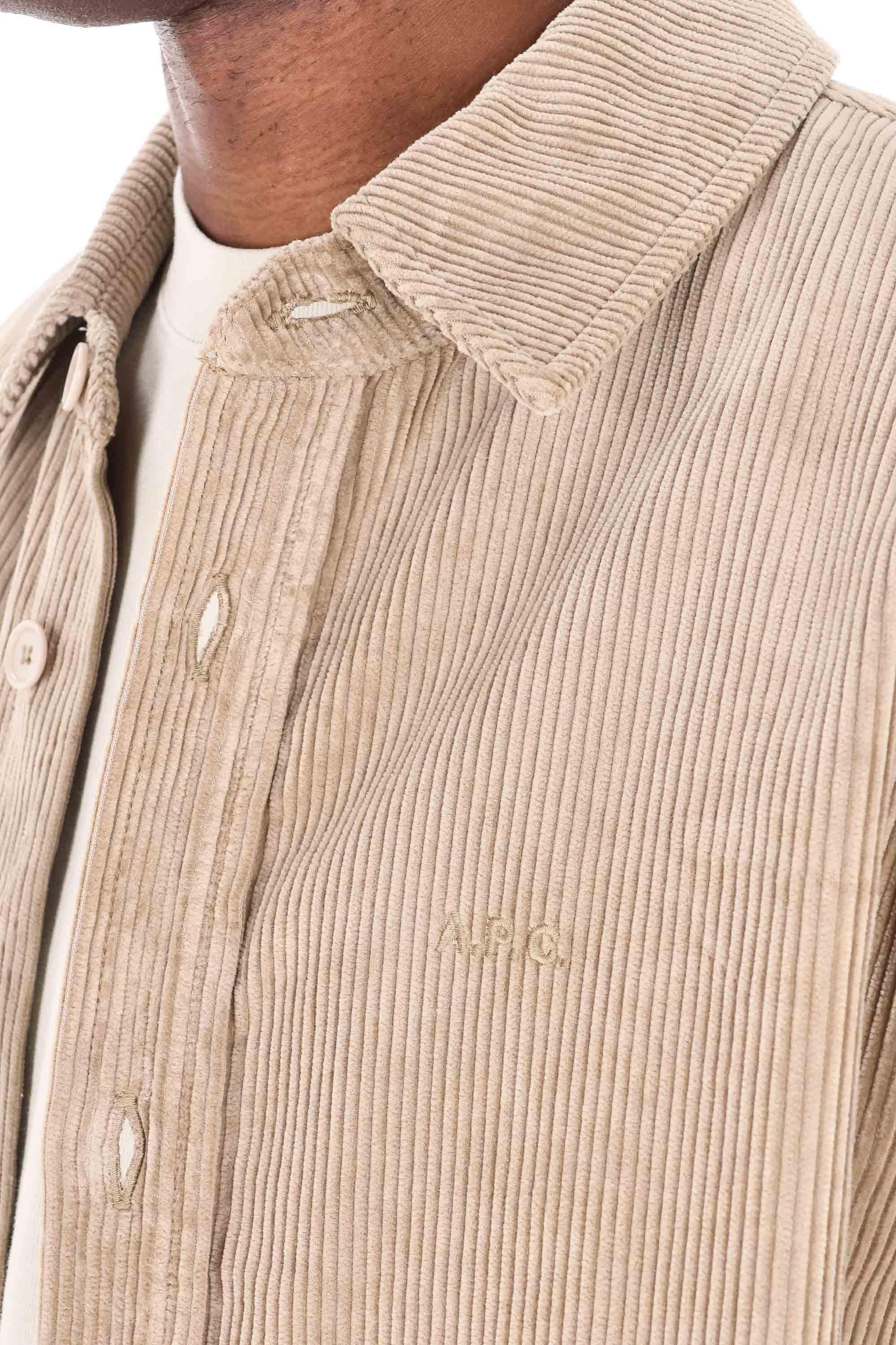 A.P.C. Overshirt in velluto a coste COHBB-H02976 BAA