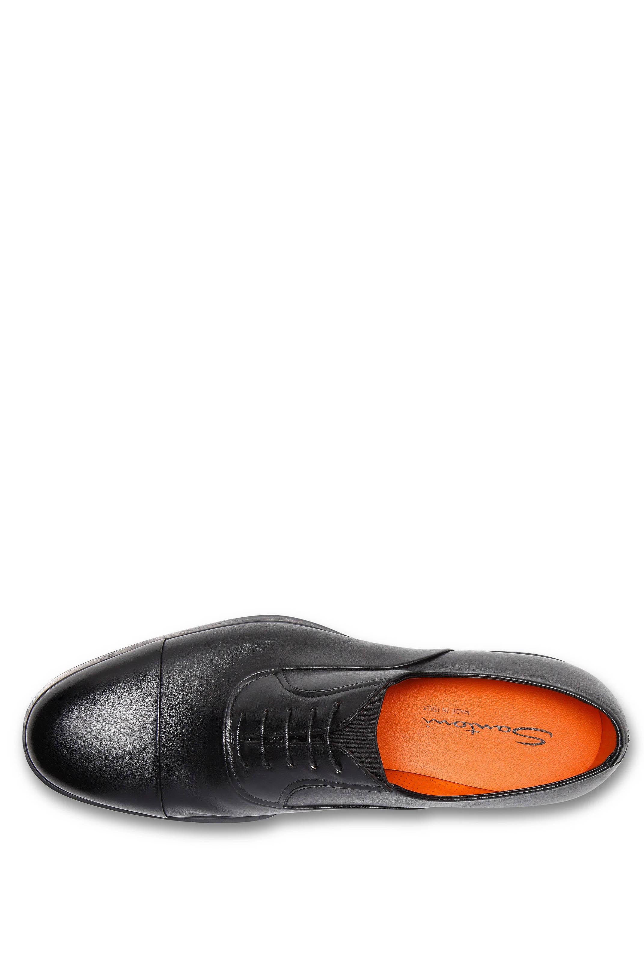 Santoni Scarpa stringata in pelle Easy MGEO18957NEAXNTGALL N01