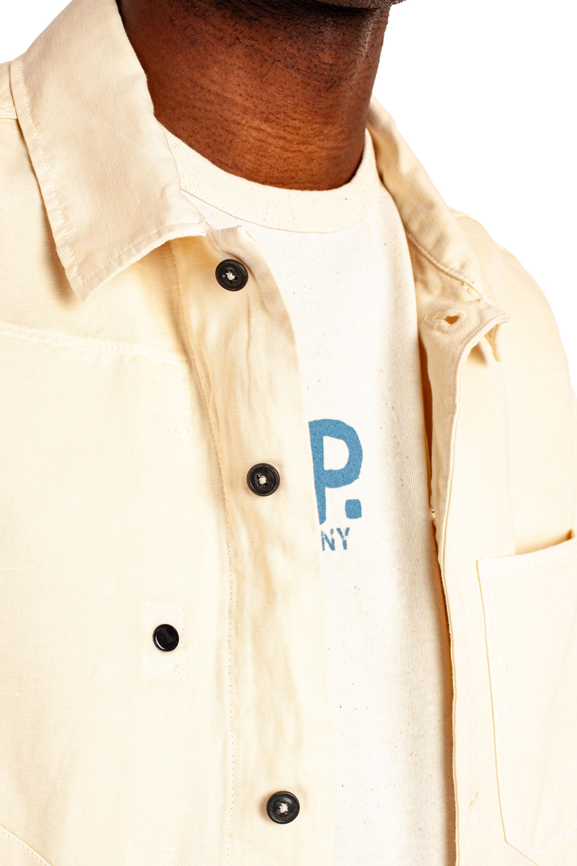 Overshirt in cotone-lino CMOS277A-006273G 402 CP Company