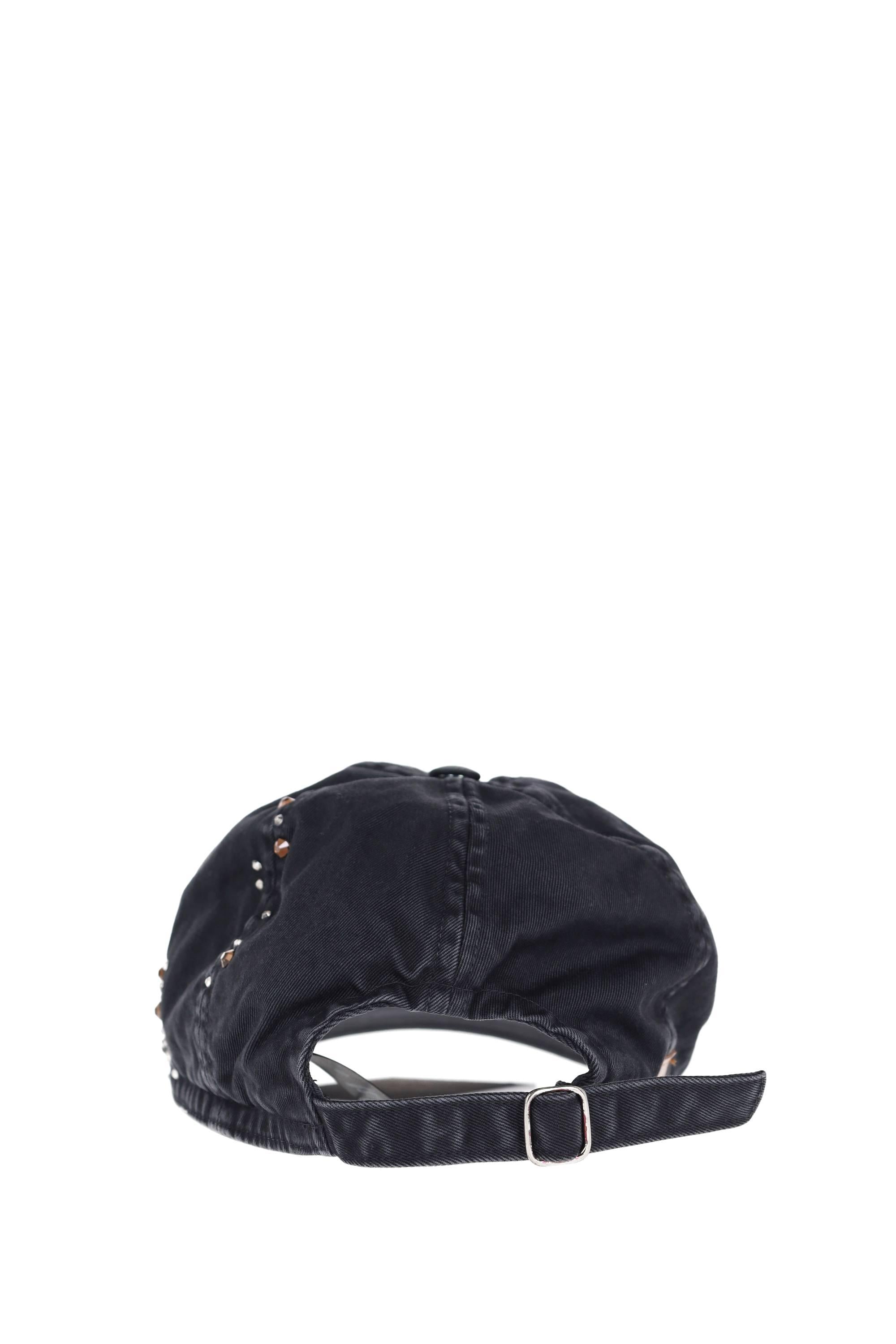 Haikure Cappello baseball gioiello in cotone mod. Rhinestones 58106GF142PX T0002