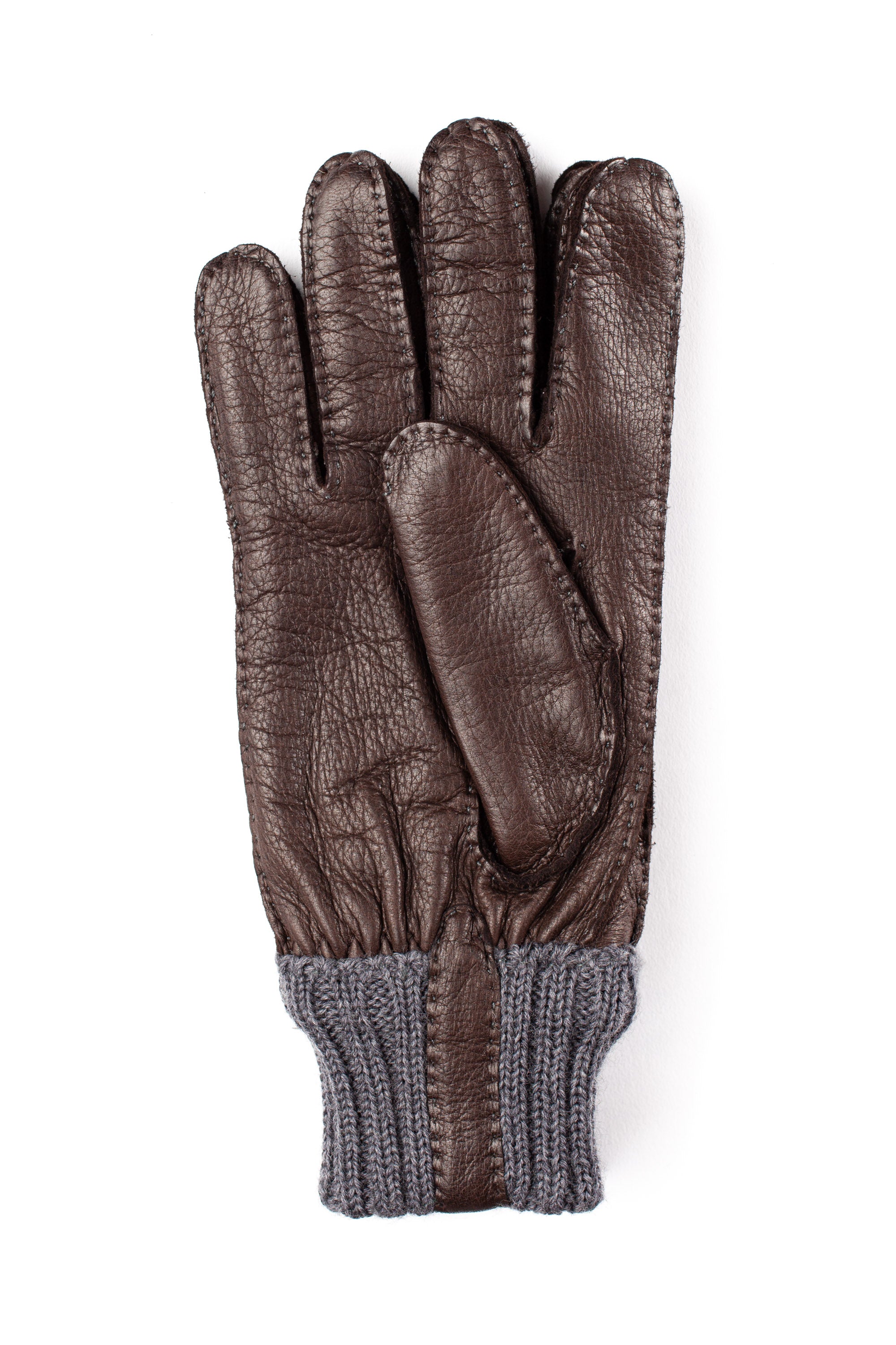 Cashmere inner deerskin glove