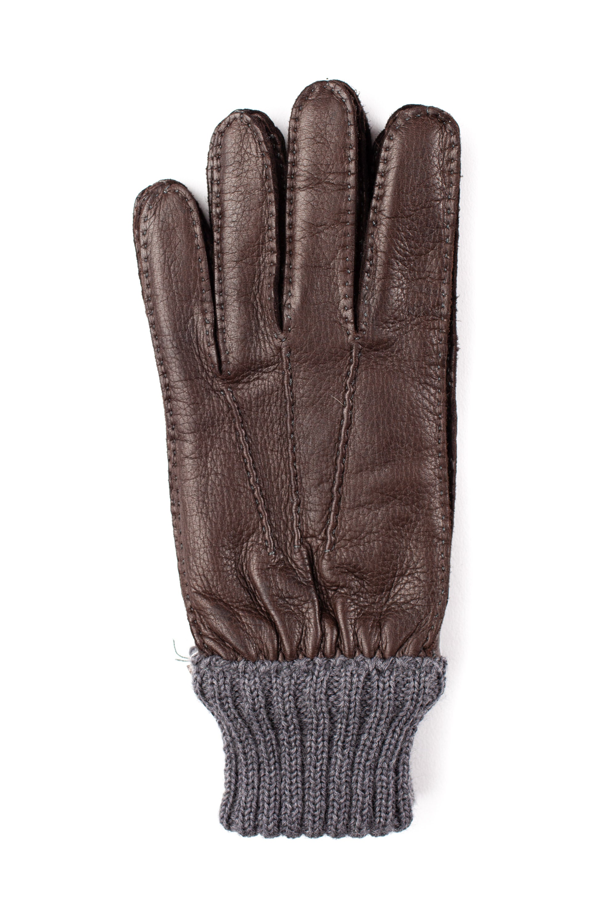Cashmere inner deerskin glove