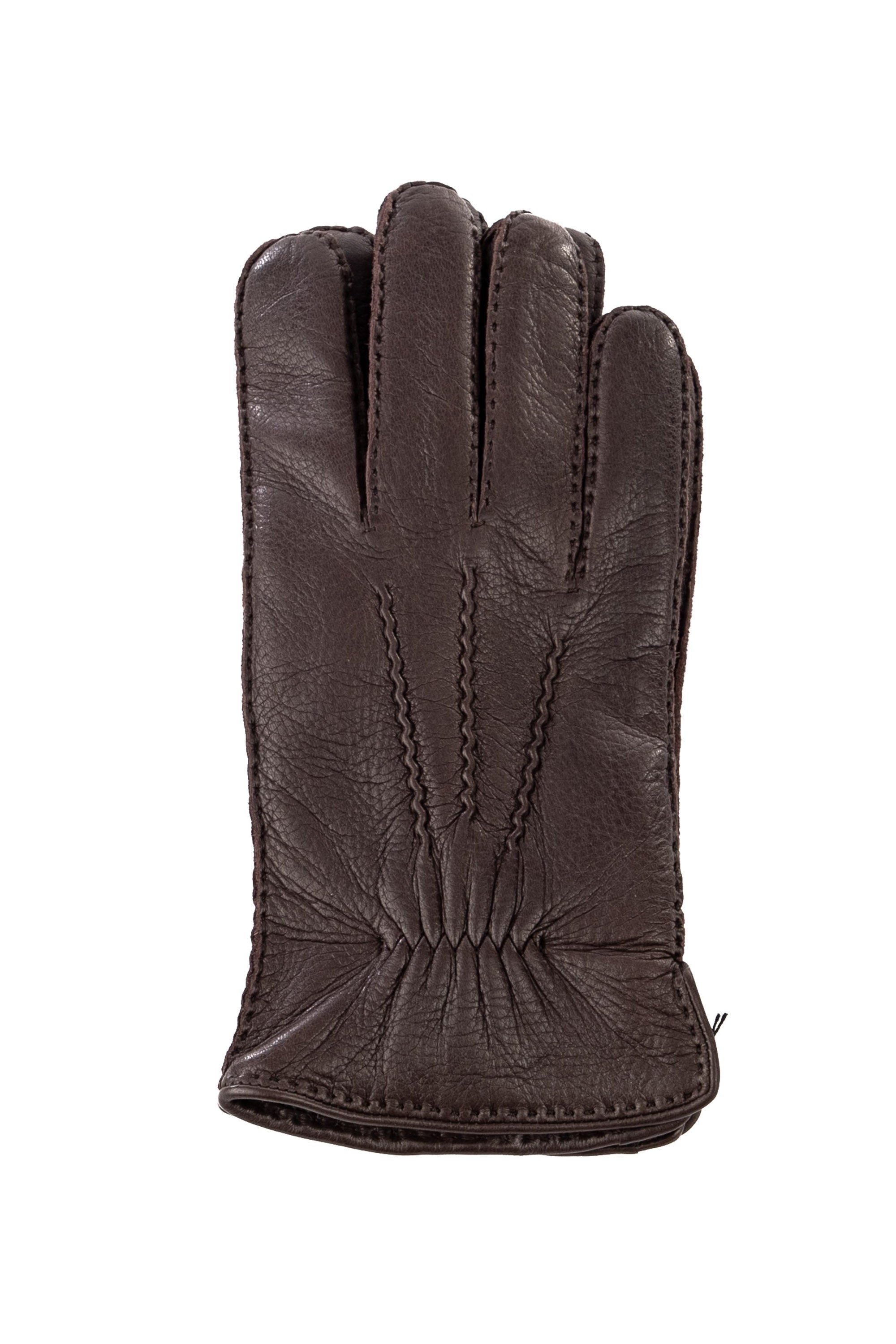 Cashmere interior nappa glove