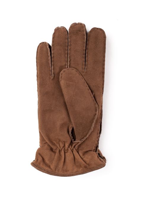 Cashmere-lined suede glove<br>