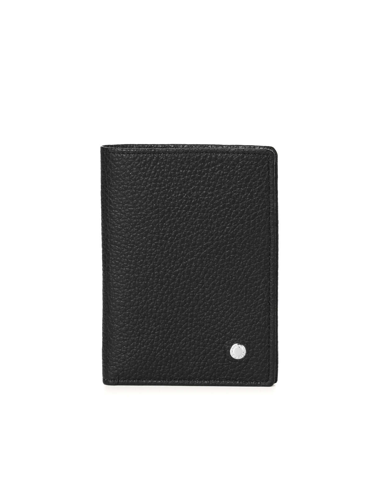 Vertical leather wallet