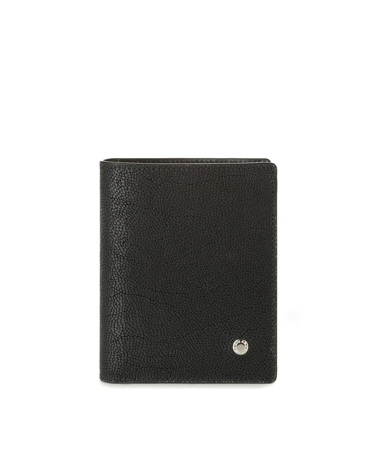 Vertical leather wallet