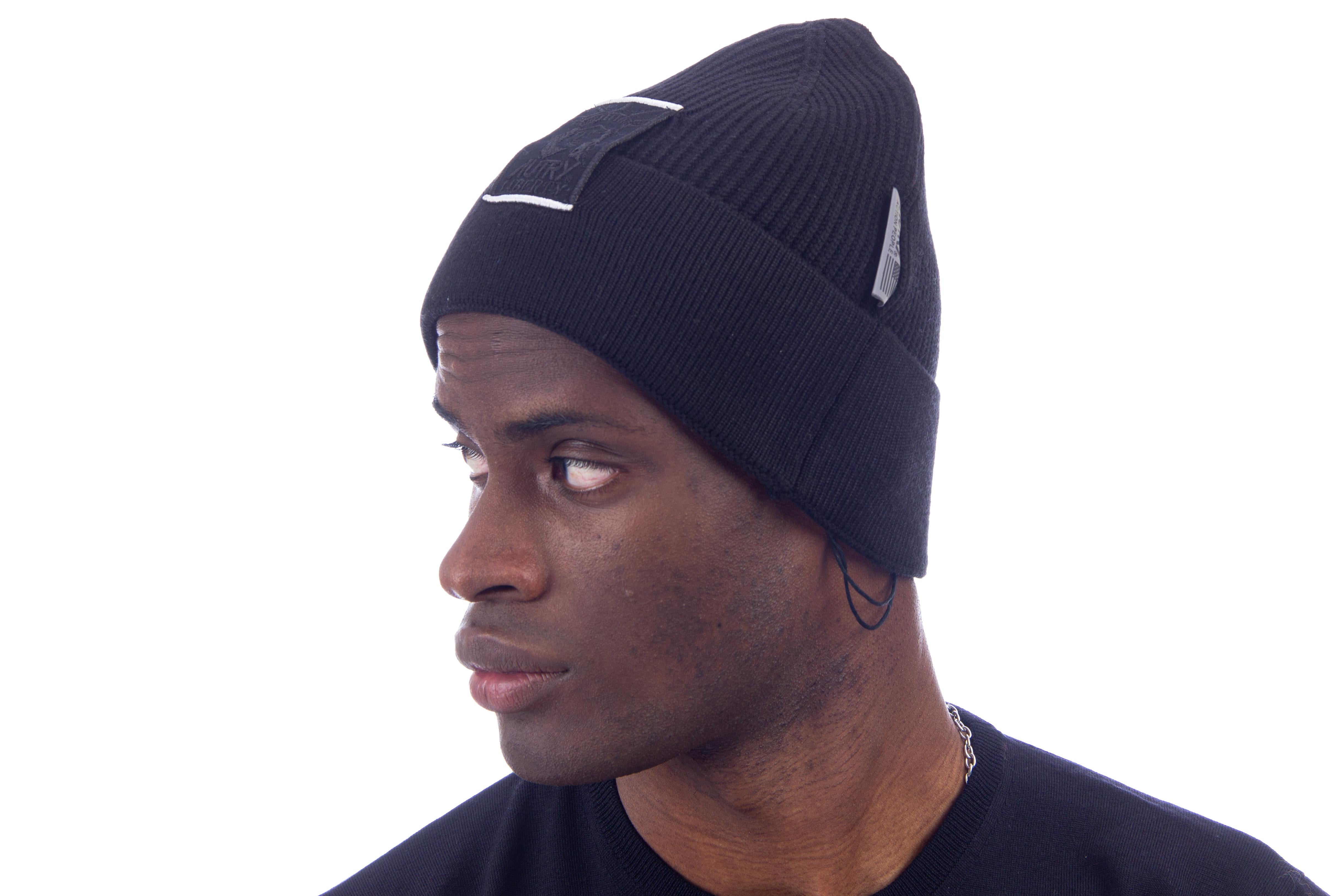 Wool beanie with autry logo