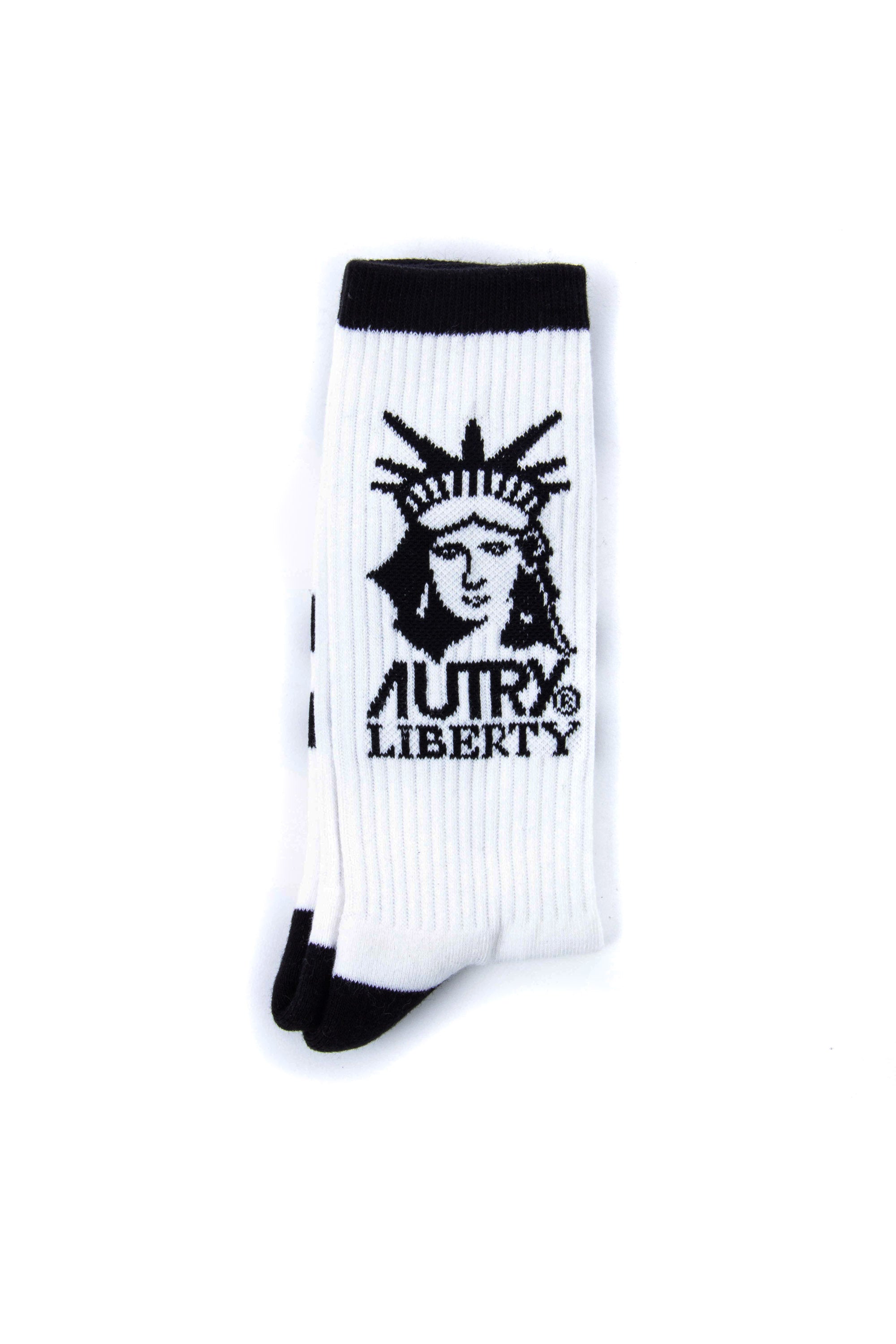 "Statue of Liberty" cotton sock