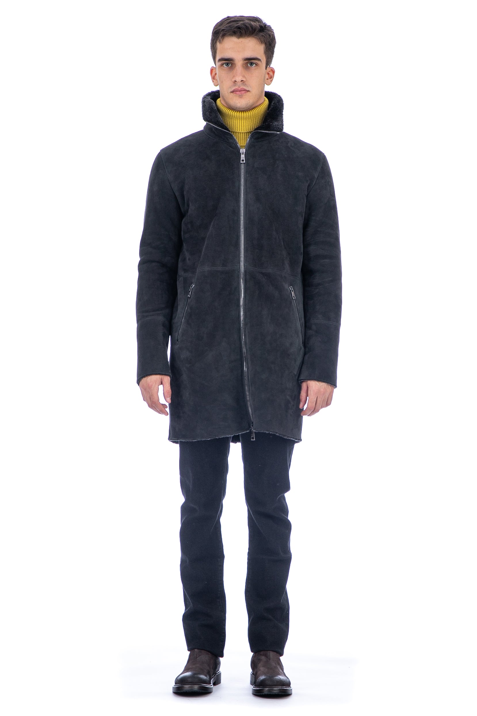 Sheepskin parka