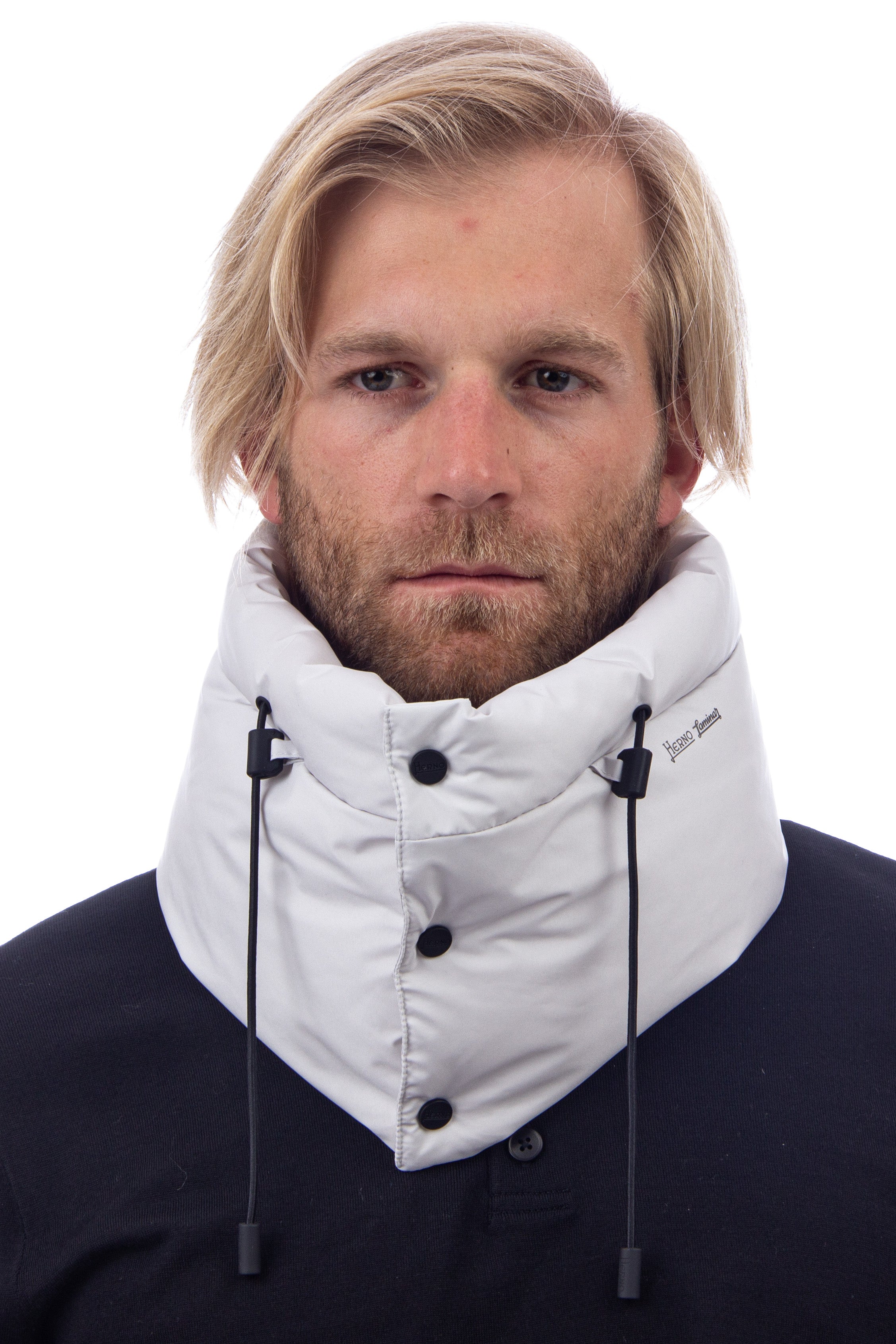 Down padded neck warmer