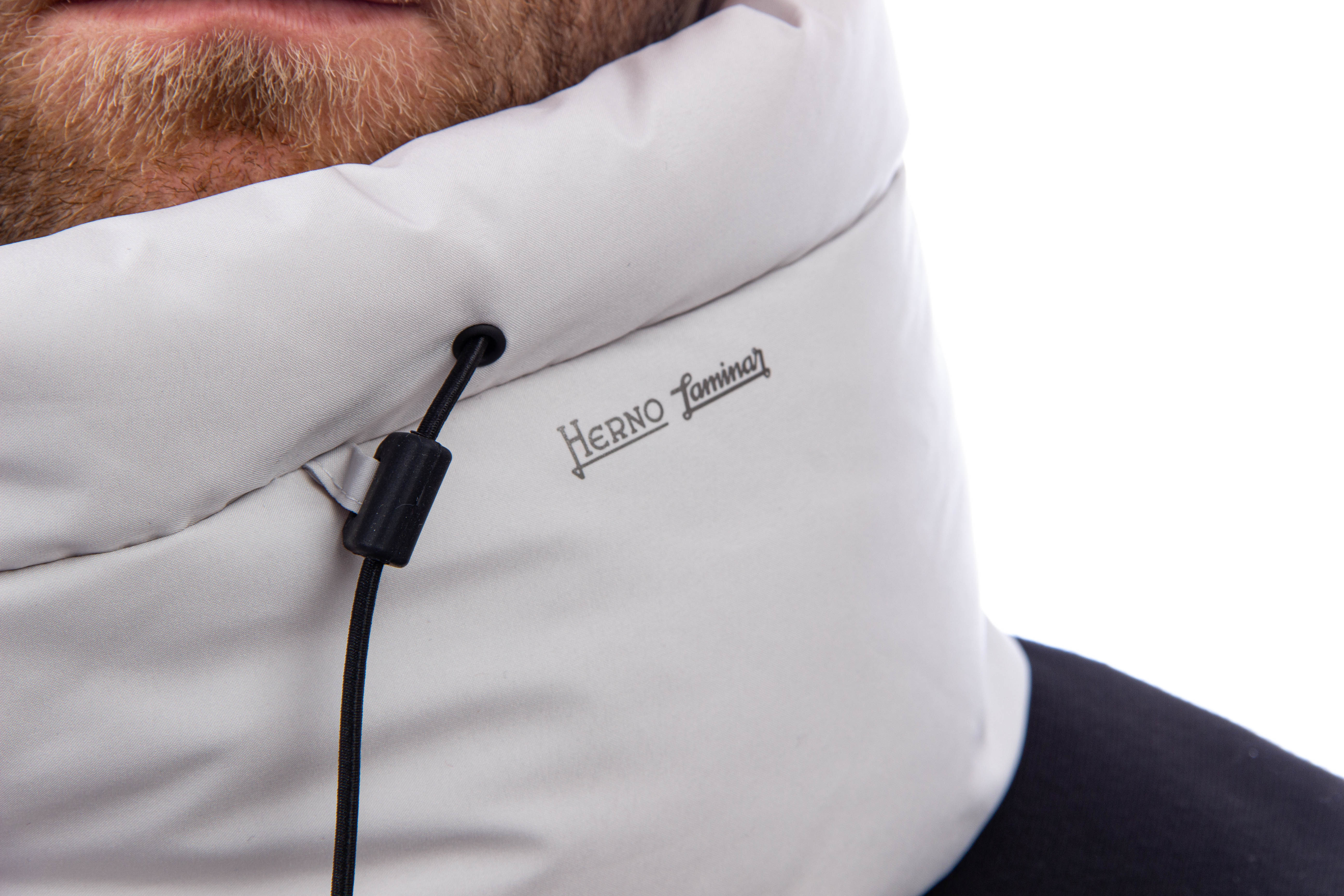 Down padded neck warmer