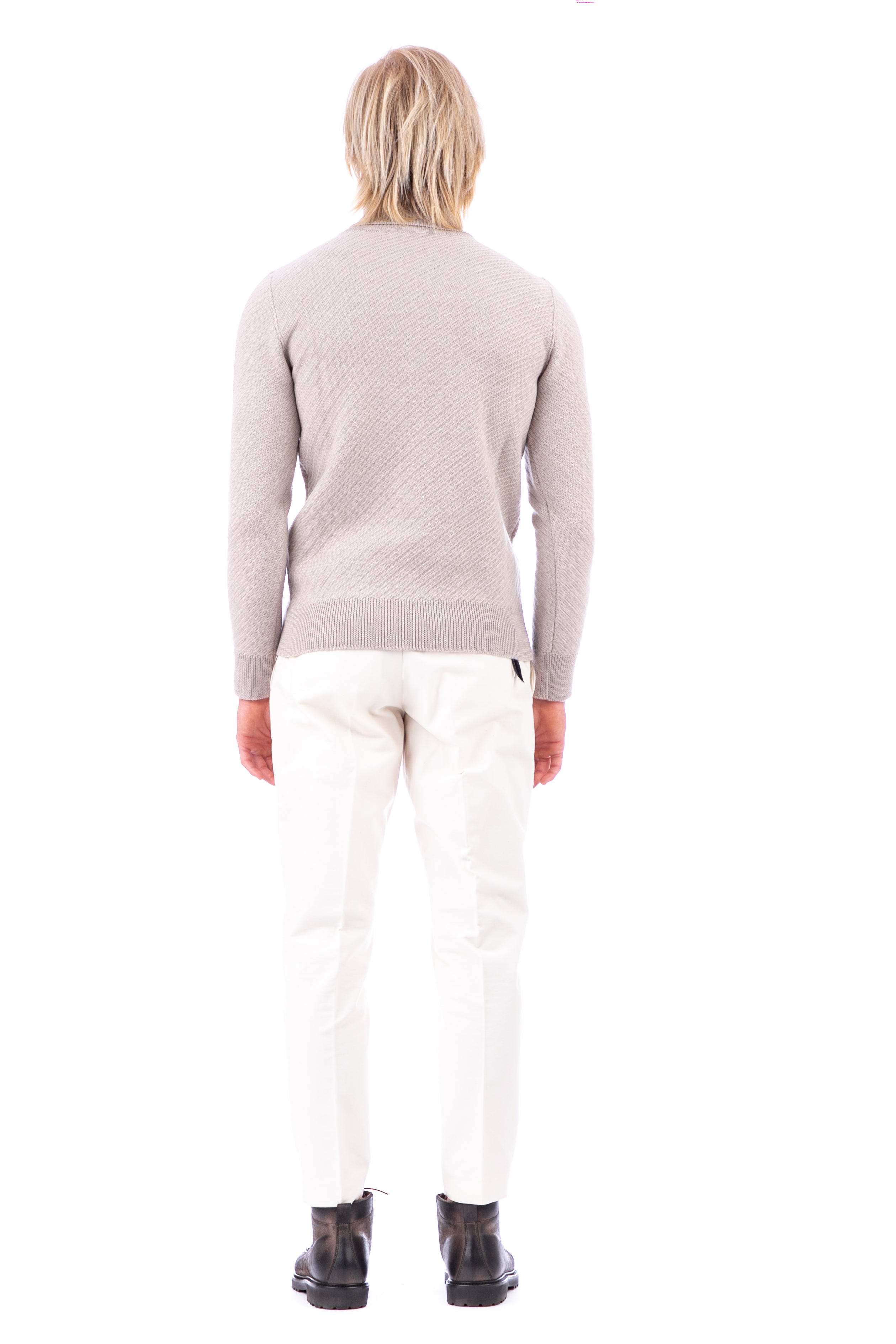 Lardini Maglia dolcevita in lana diagonale IRLMML272 IR59005 120 