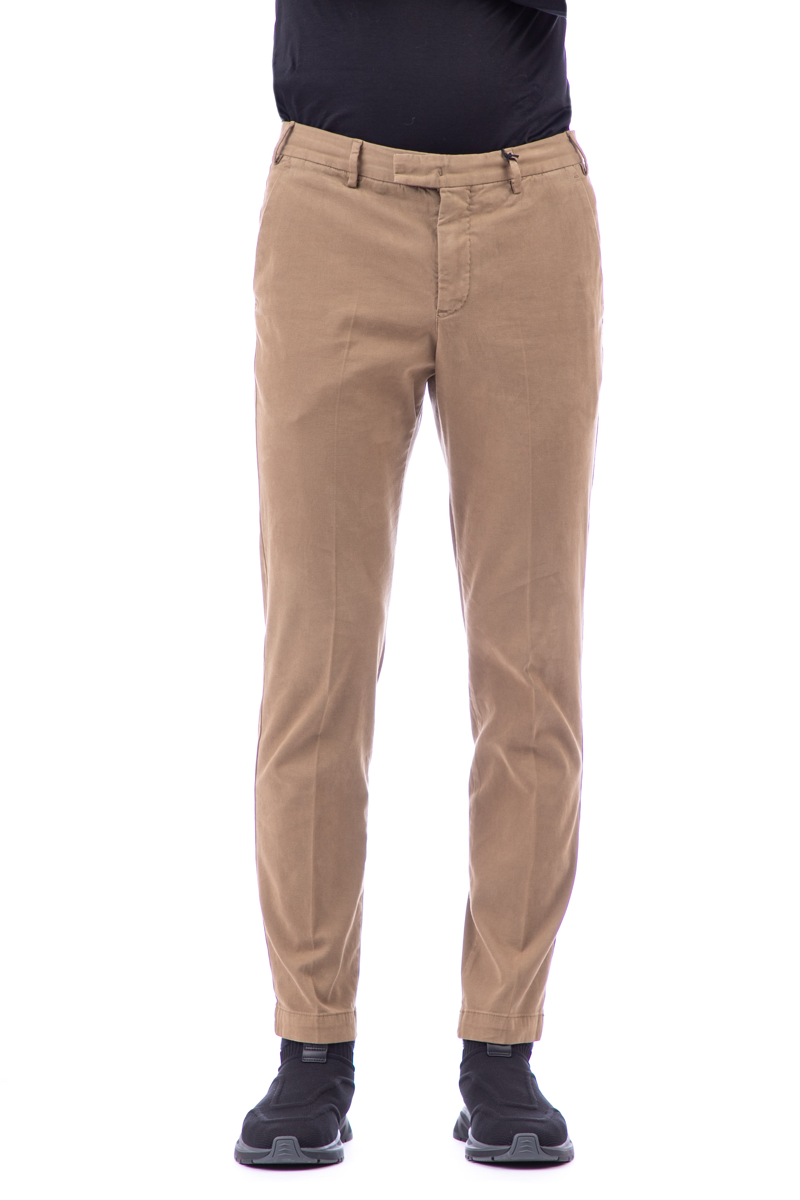 Pantalone in stretch twill di cotone master fit