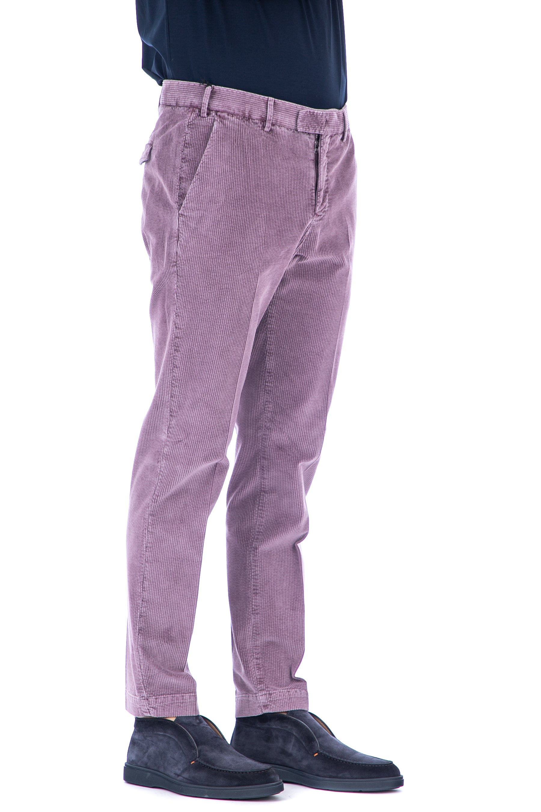 Pantalone in velluto 500 righe cotone-lyocel master fit