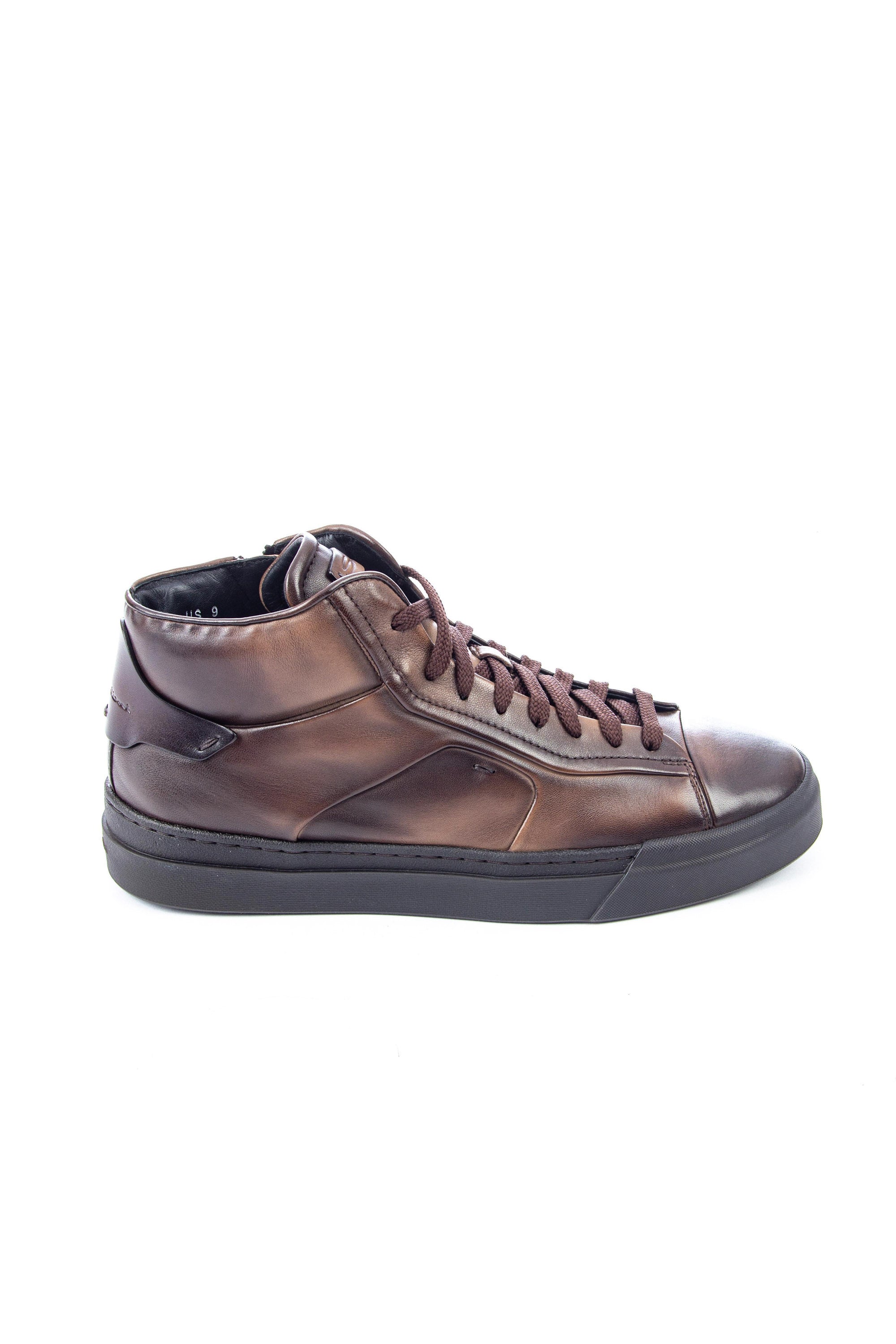 Gloria mid top supersoft leather sneaker