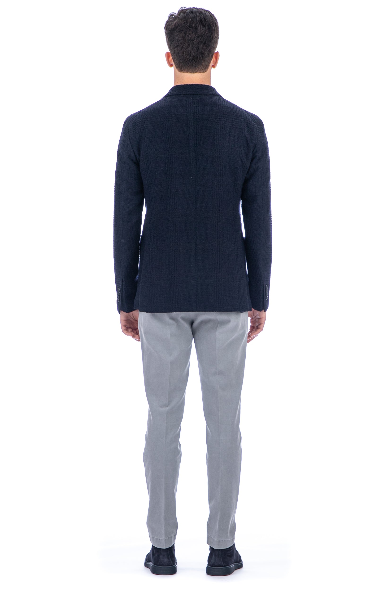 Boucle' wool-viscose jacket, Montecarlo line