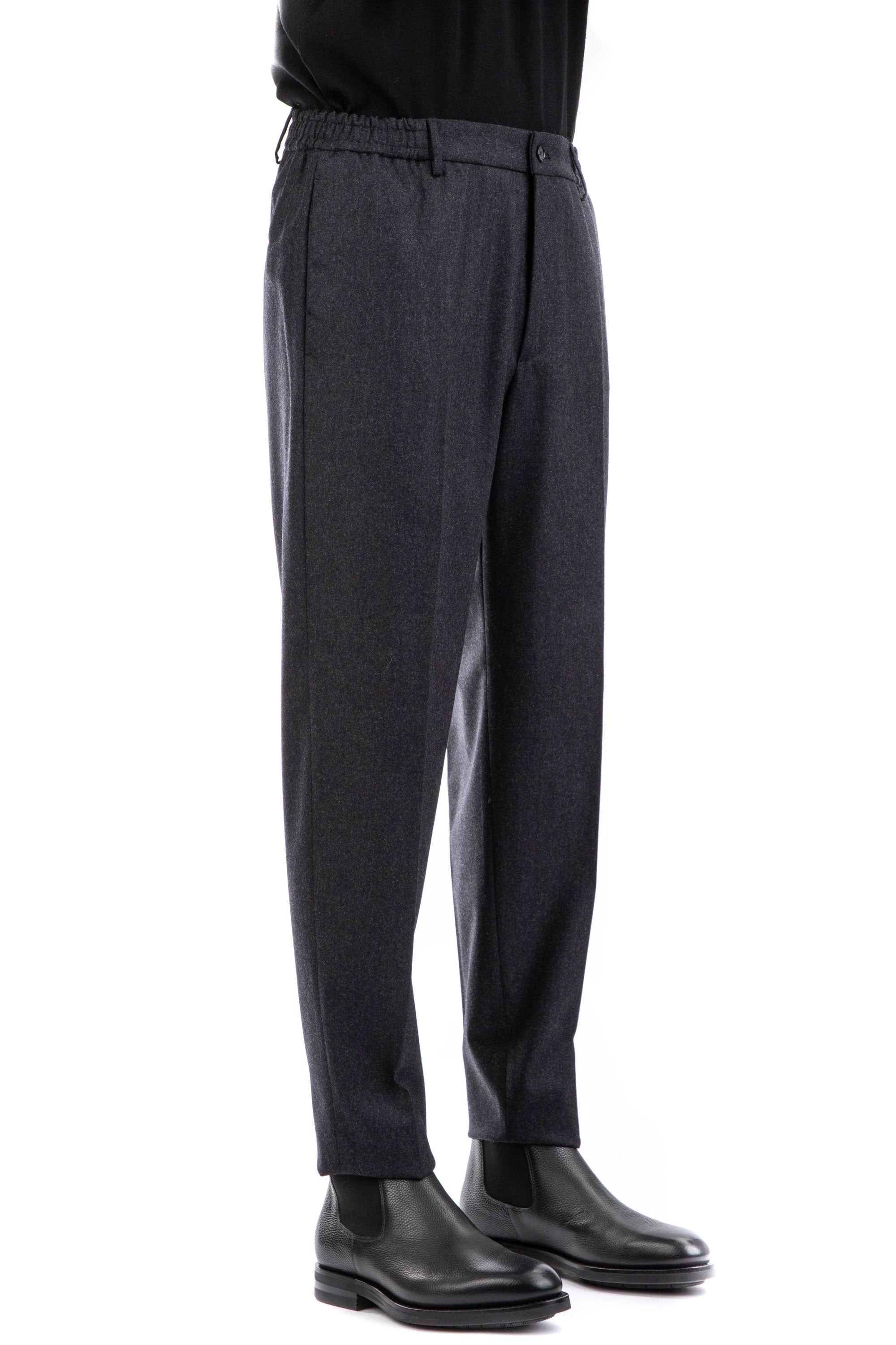 Super 110's comfort wool trousers