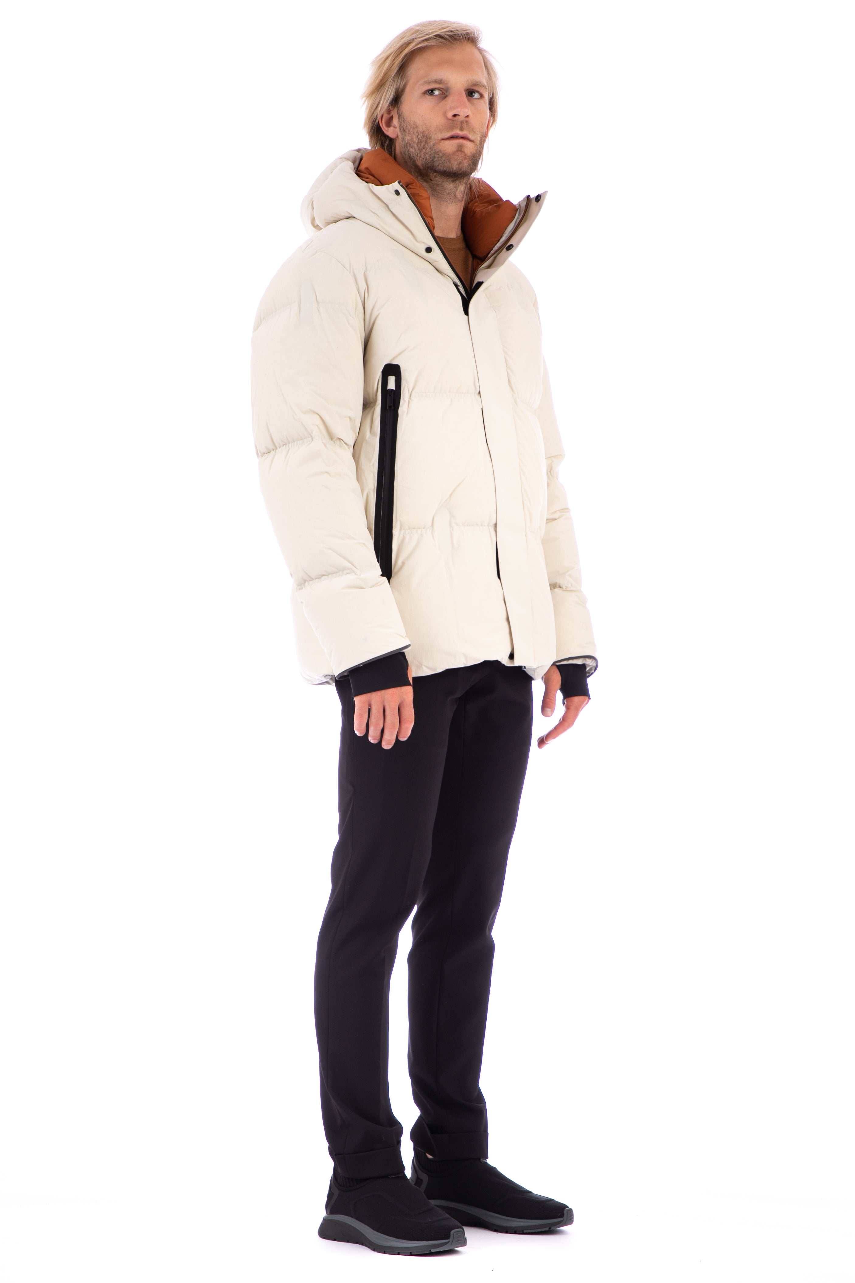 Waterproof 2 layer bomber down jacket