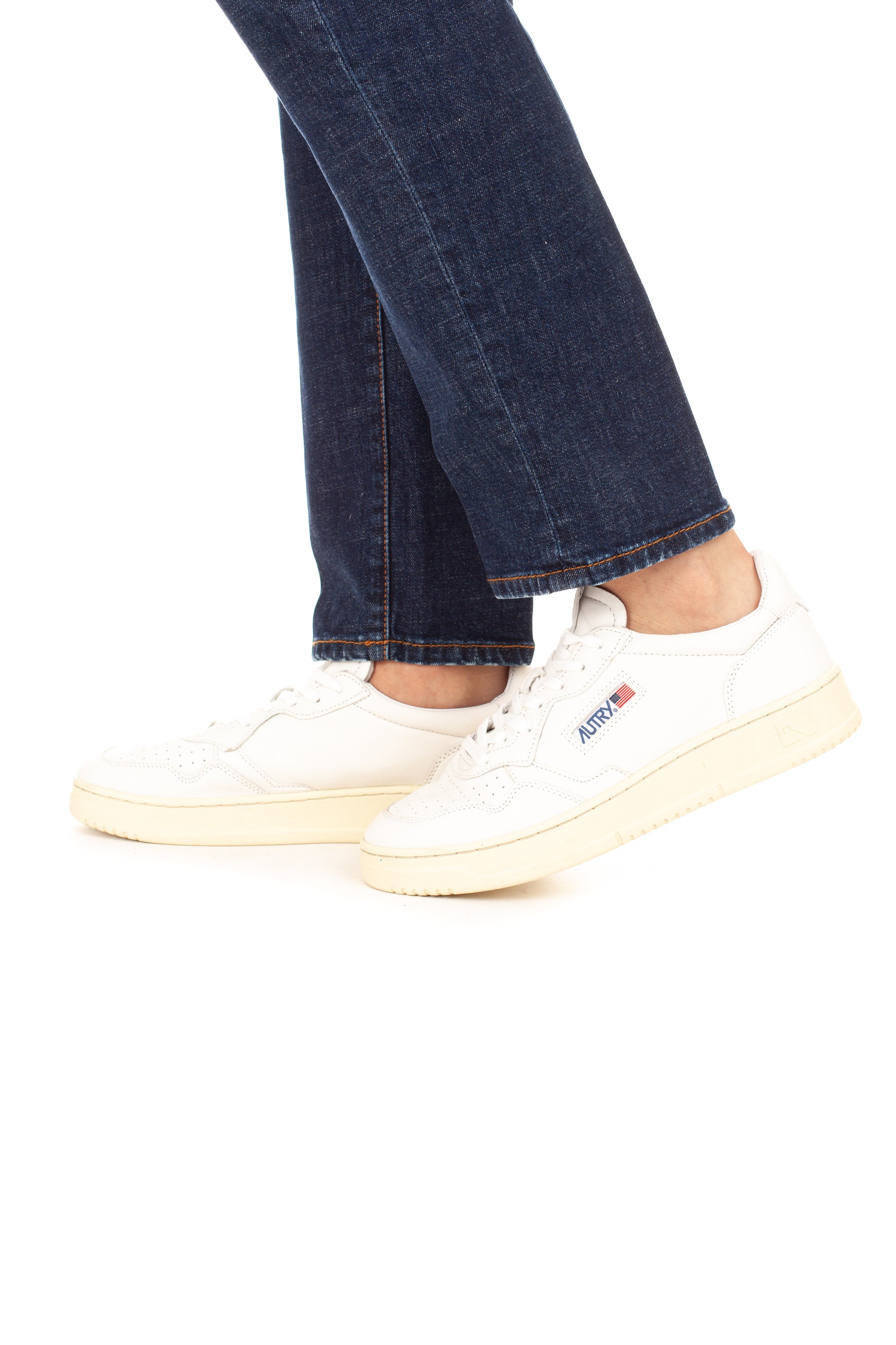 Autry Sneaker Medalist in pelle di capra supersoft AULM - GG04 WHITE 